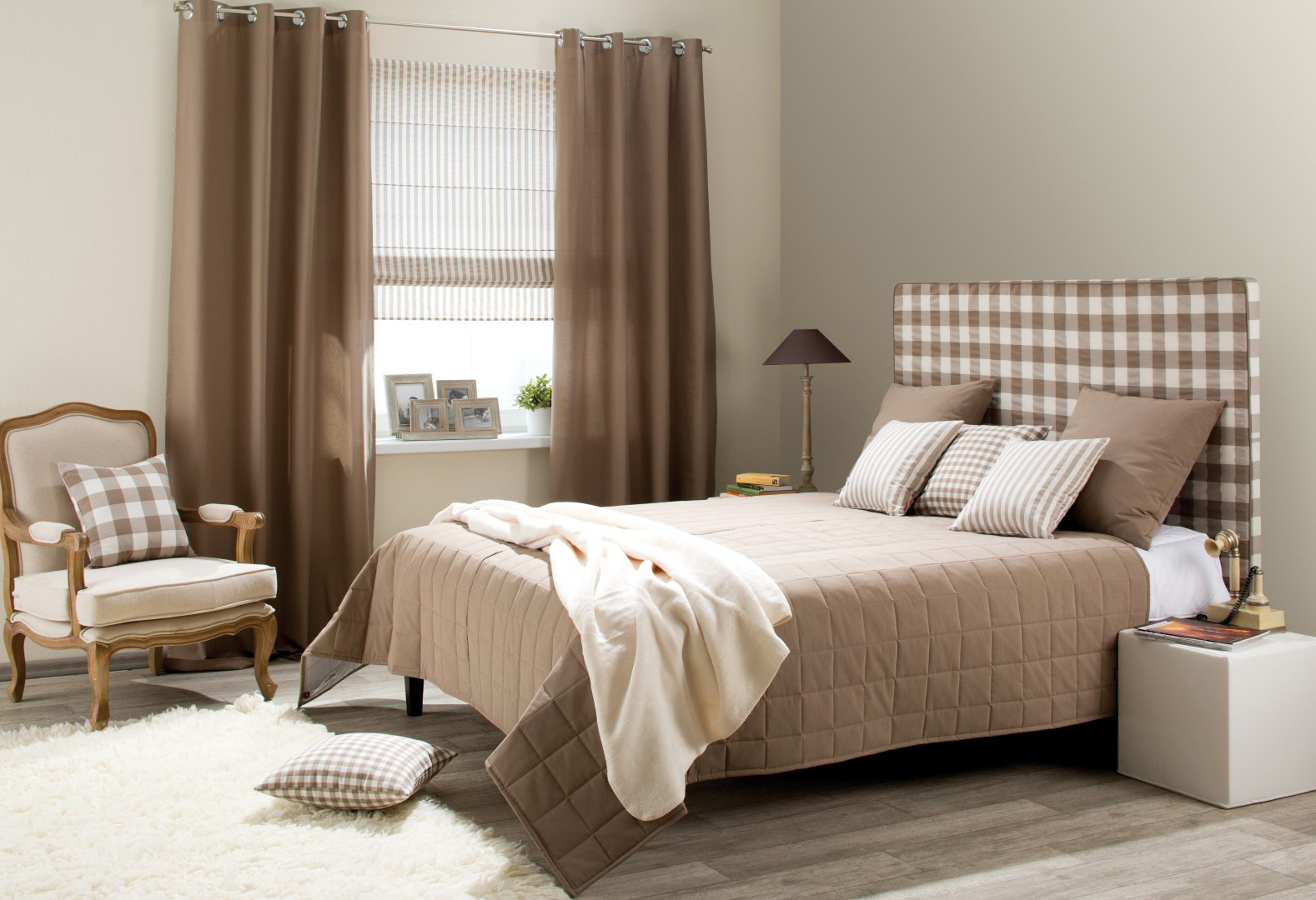 Chambre Quadro en beige