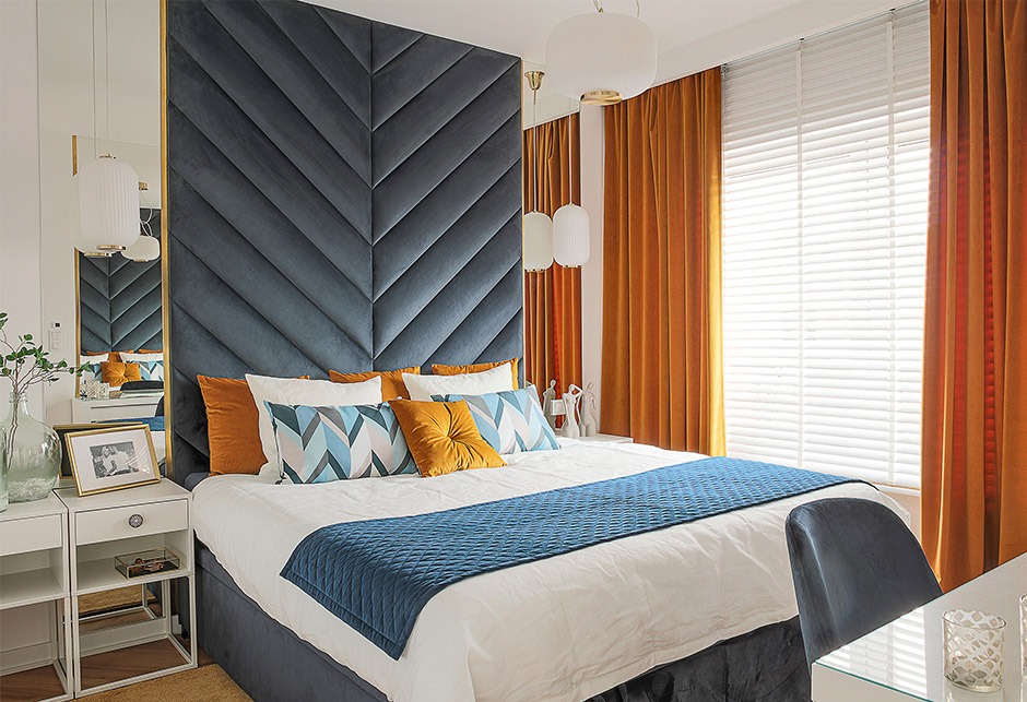 Chambre aux couleurs d'automne