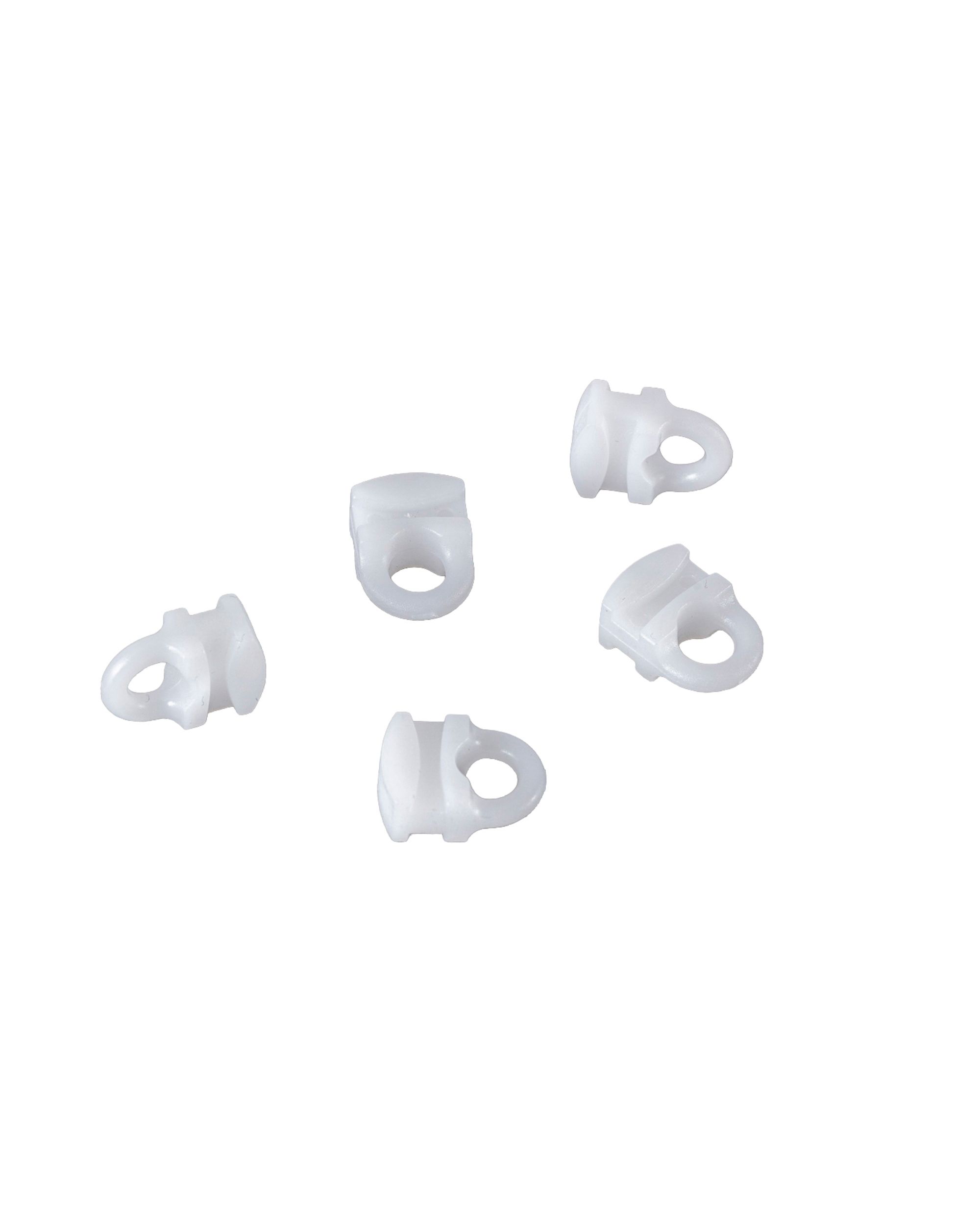 Glissière avec œillet pour rail de plafond Premium white