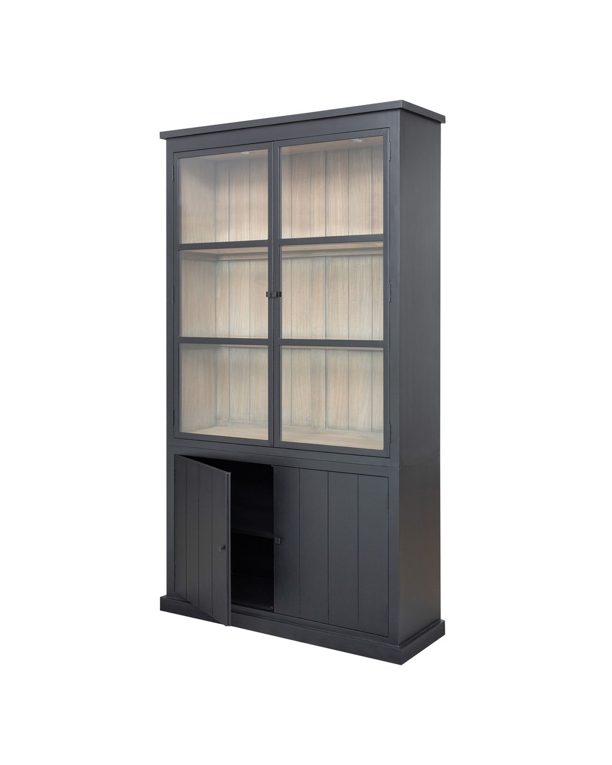 Vitrine Merlan 125x40x230cm (hover)