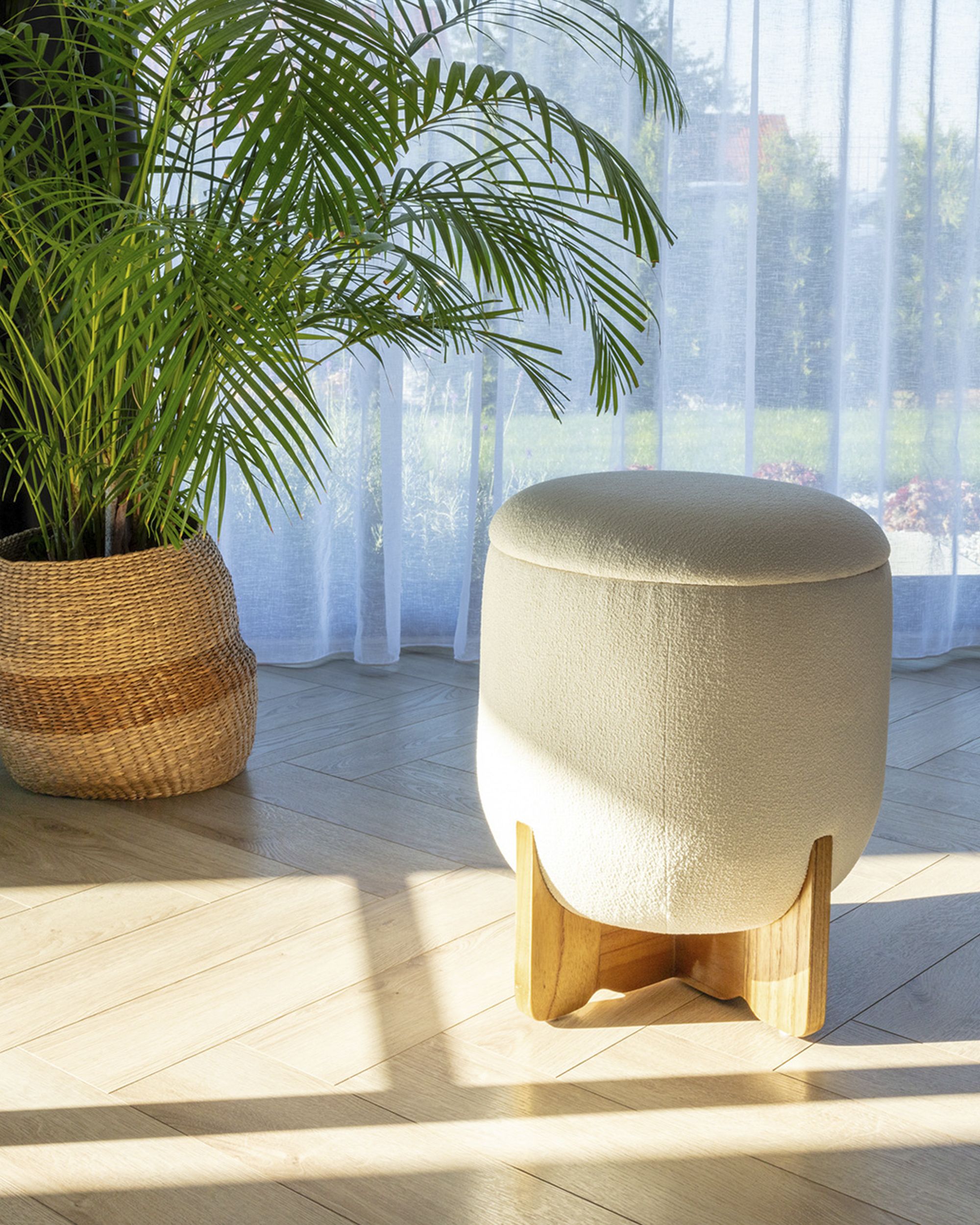 Pouf Eula 41x41x52cm (hover)