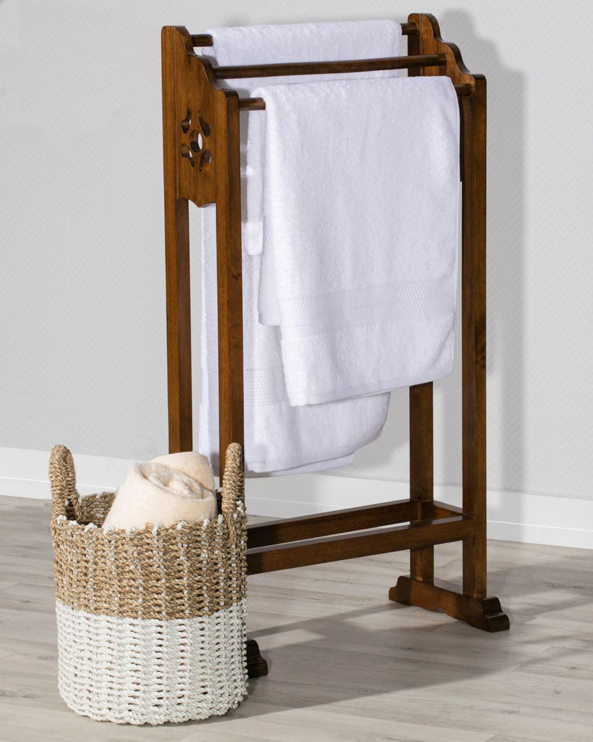 Porte-serviettes Aubrey 52x28x100cm (hover)