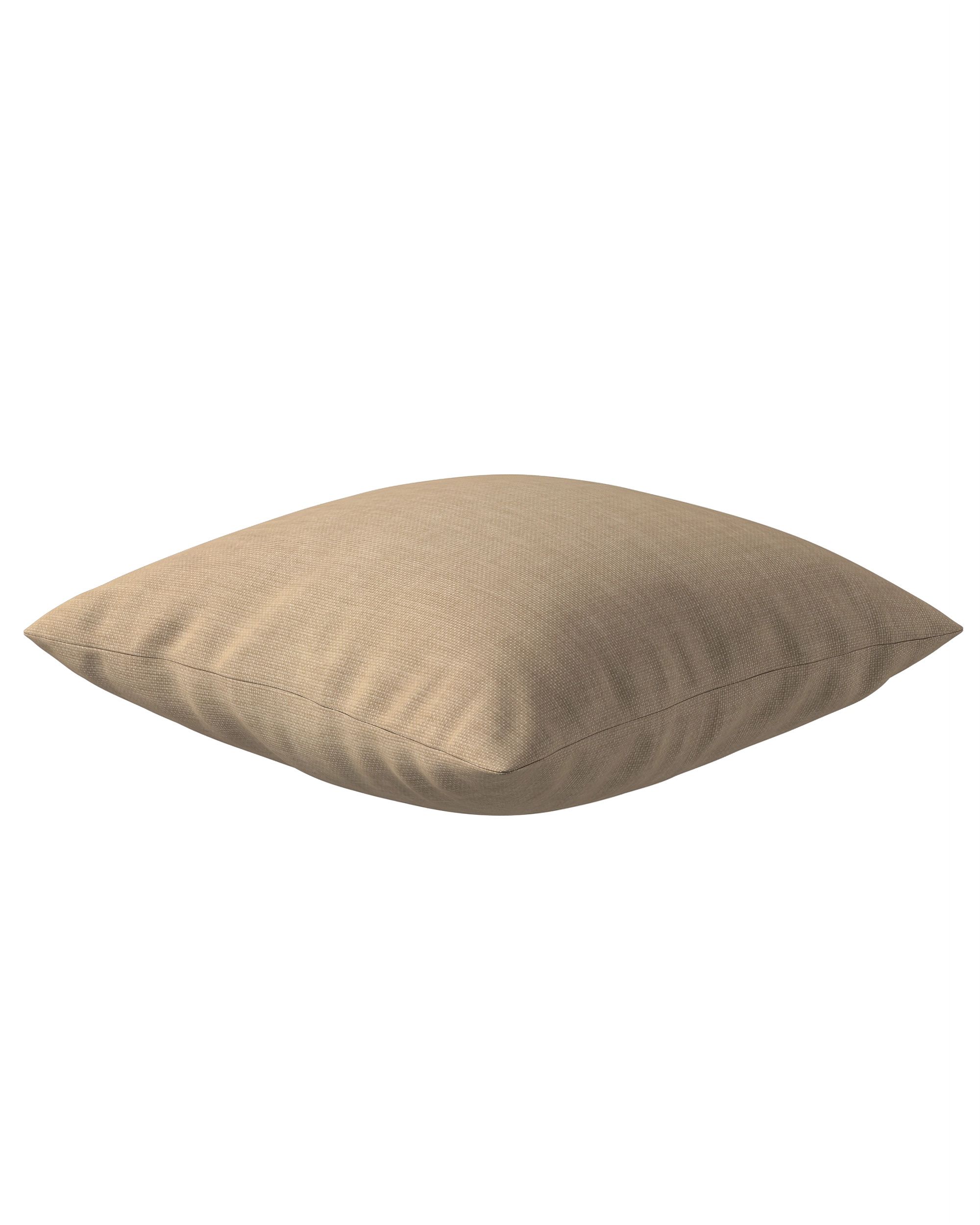 Housse de coussin Kinga couleur beige tissu tresse (hover)
