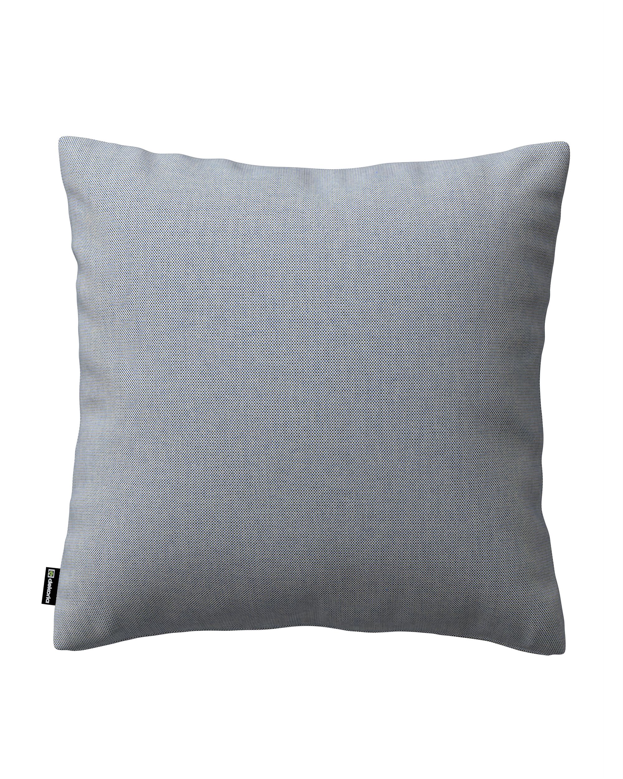 Housse de coussin Kinga couleur noir tissu extérieur, tresse