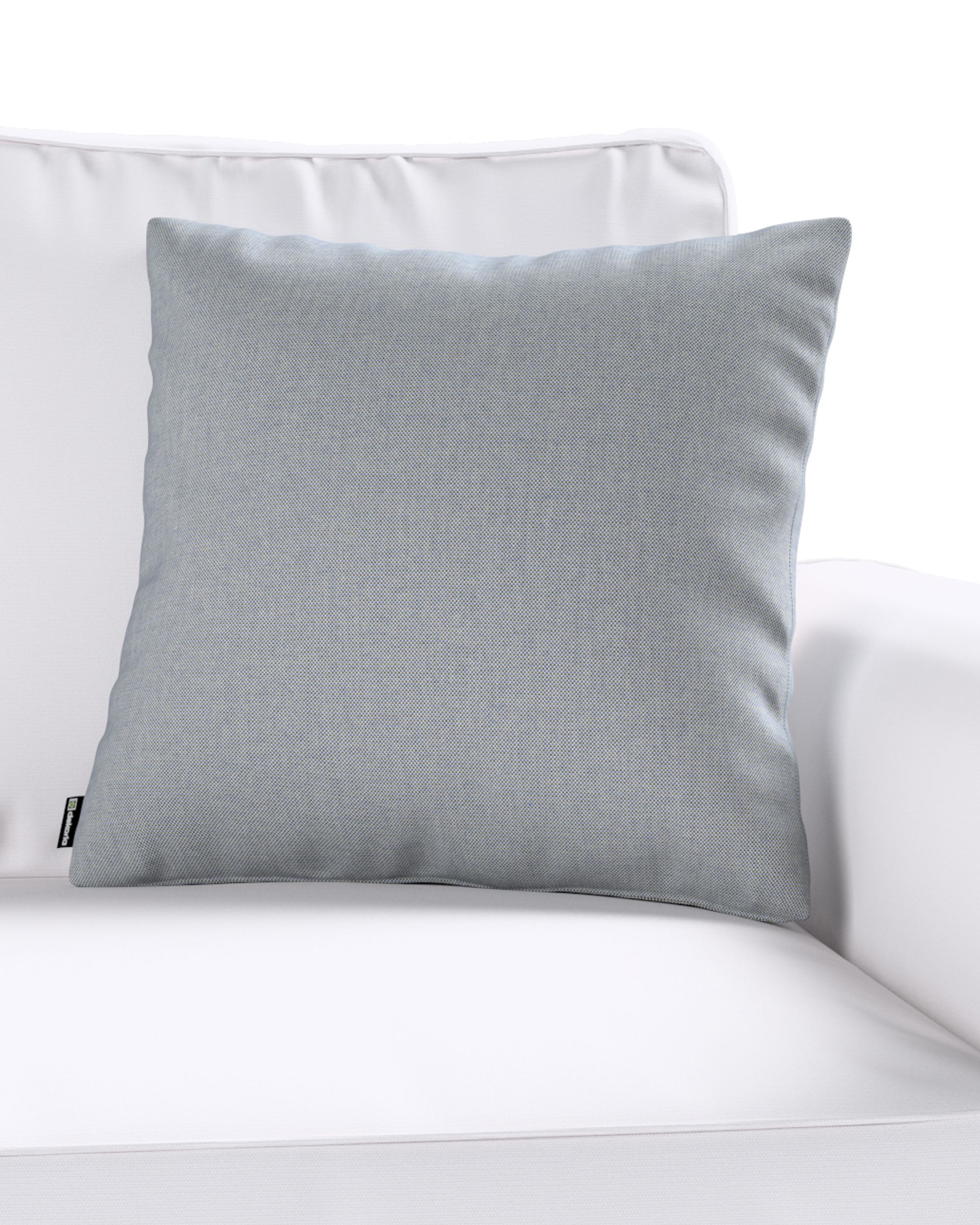 Housse de coussin Kinga couleur noir tissu extérieur, tresse (hover)