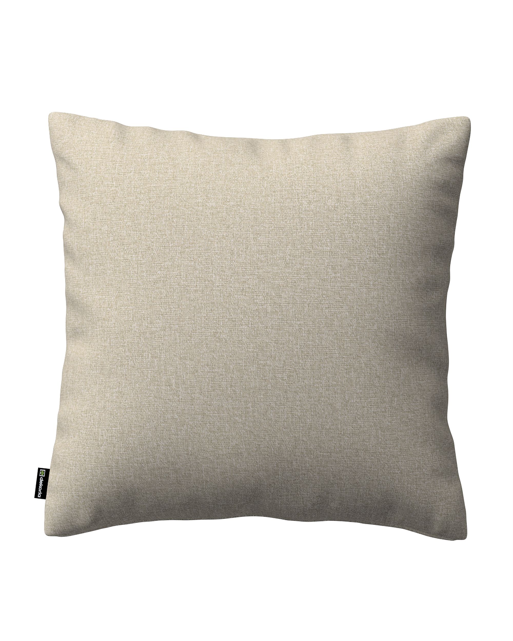 Housse de coussin Kinga couleur beige tissu tresse