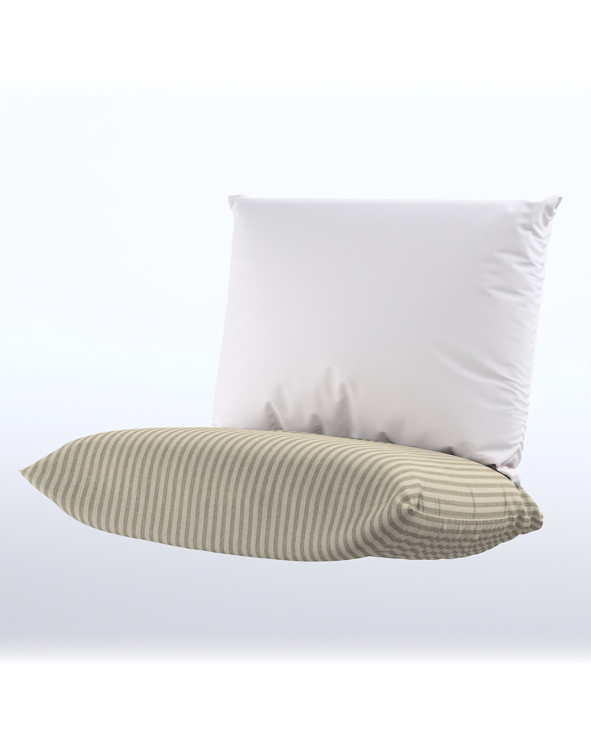 Housse de siège Havsten 87x82cm couleur beige tissu extérieur, tresse, à motifs