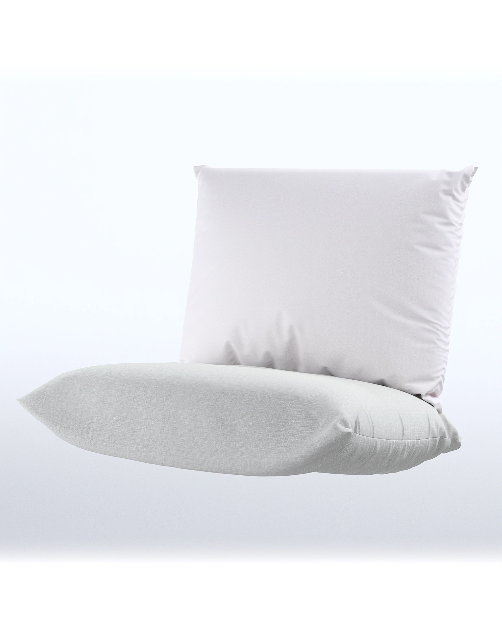 Housse de siège Havsten 87x82cm couleur gris tissu extérieur, tresse