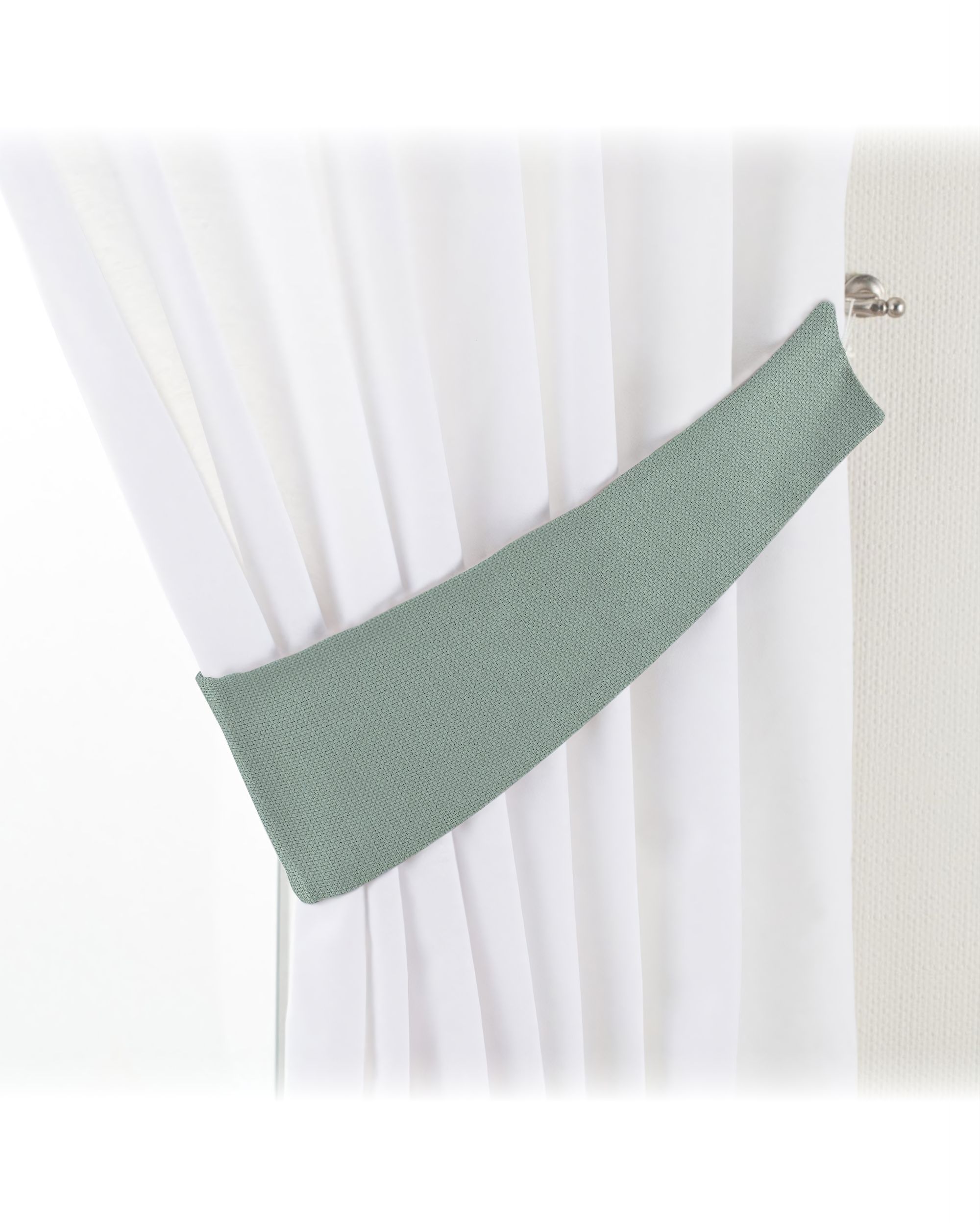 Jarretière Victoria couleur vert tissu tresse, black-out