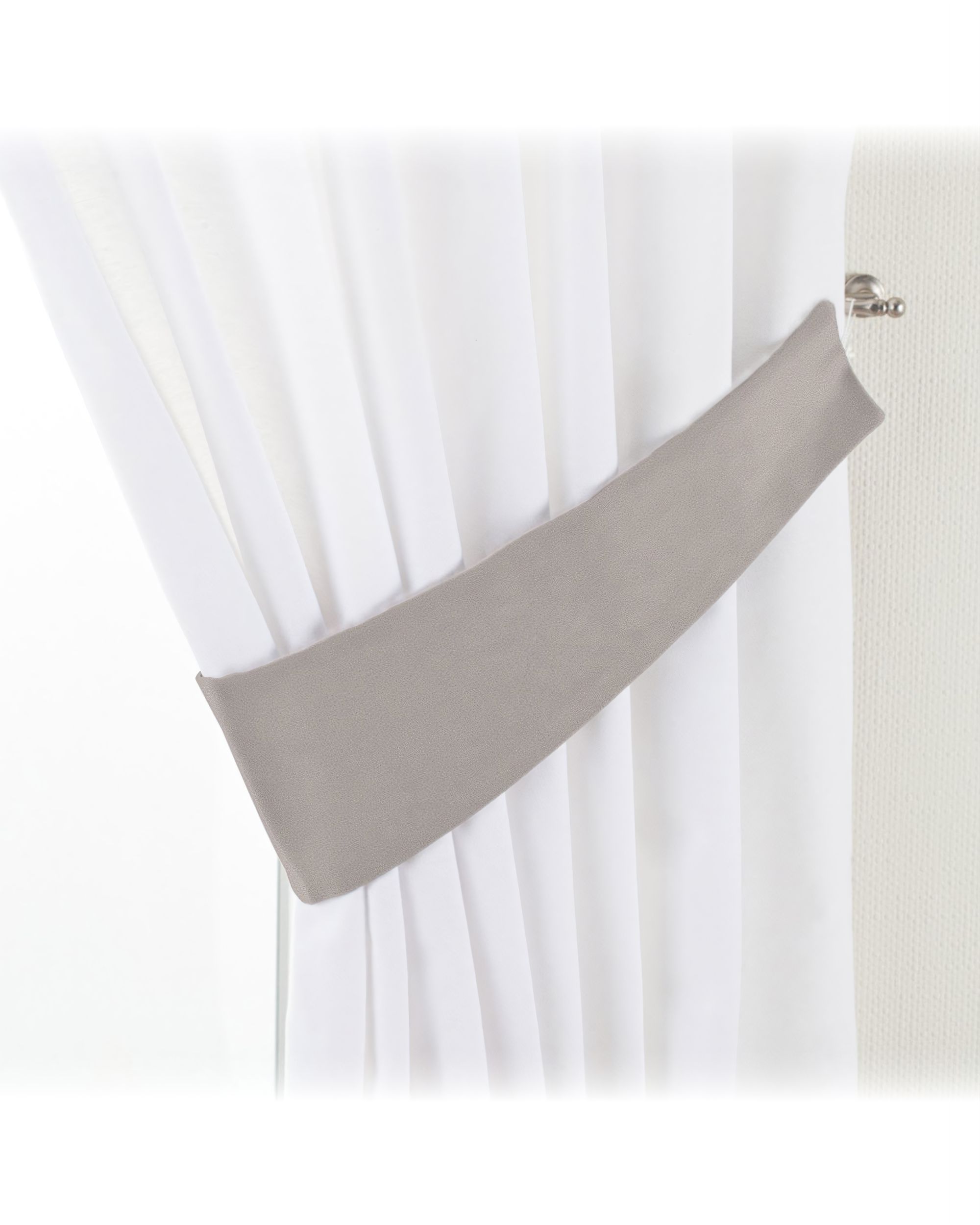 Jarretière Victoria couleur gris tissu brillant, velours