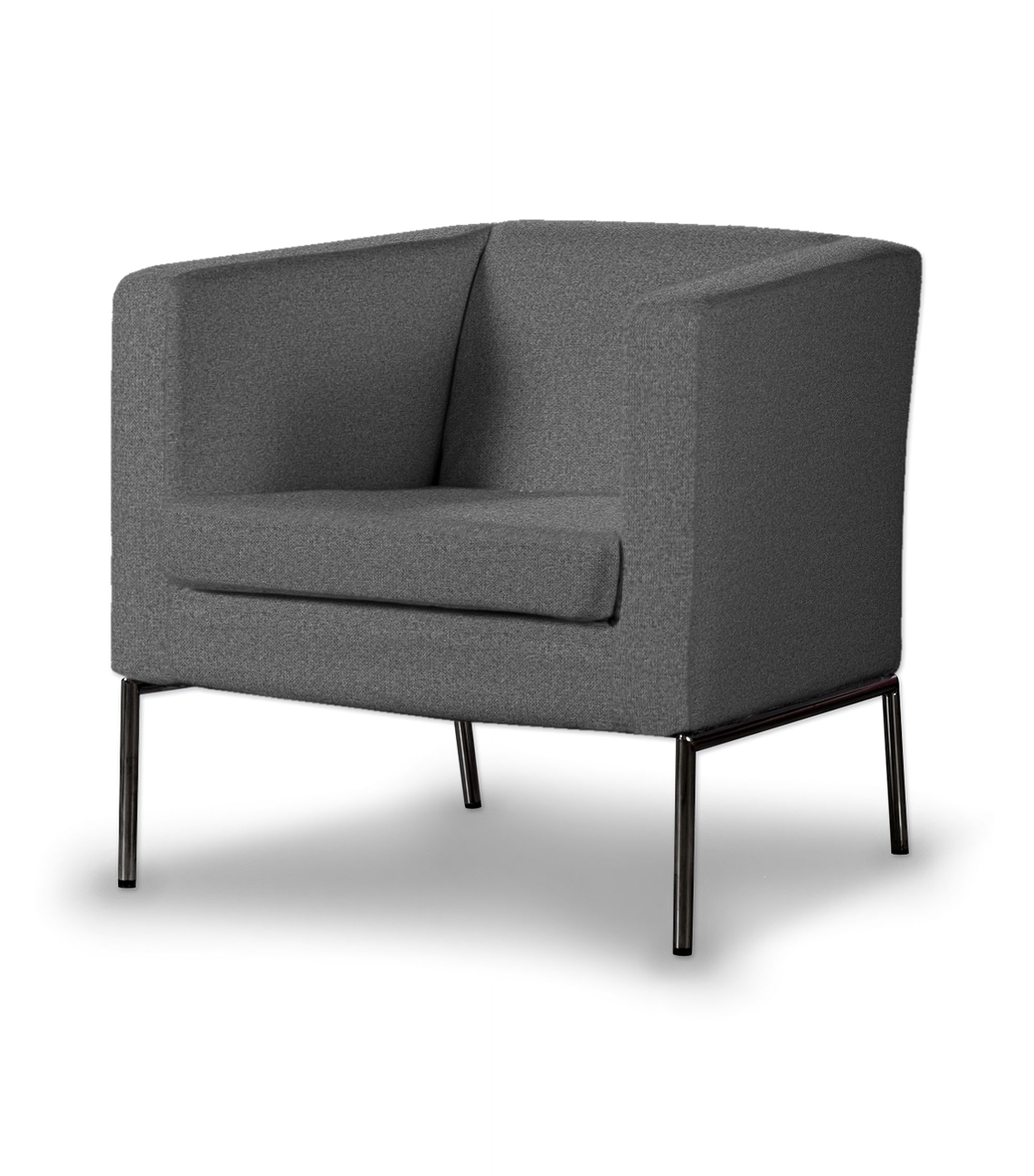 Housse pour fauteuil Klappsta couleur gris tissu tresse