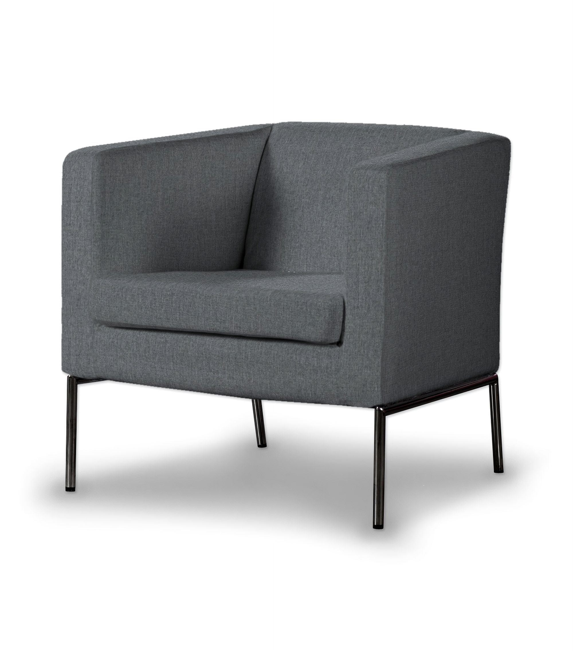 Housse pour fauteuil Klappsta couleur gris tissu tresse