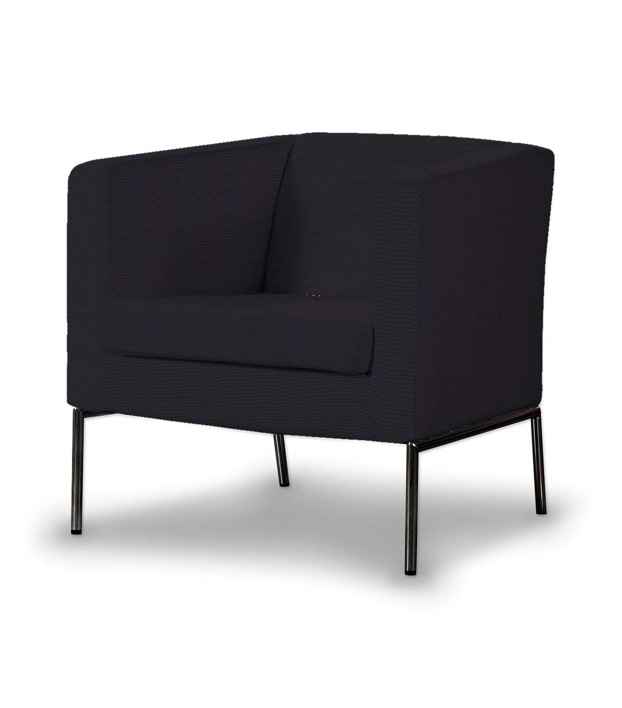 Housse pour fauteuil Klappsta couleur noir tissu tresse