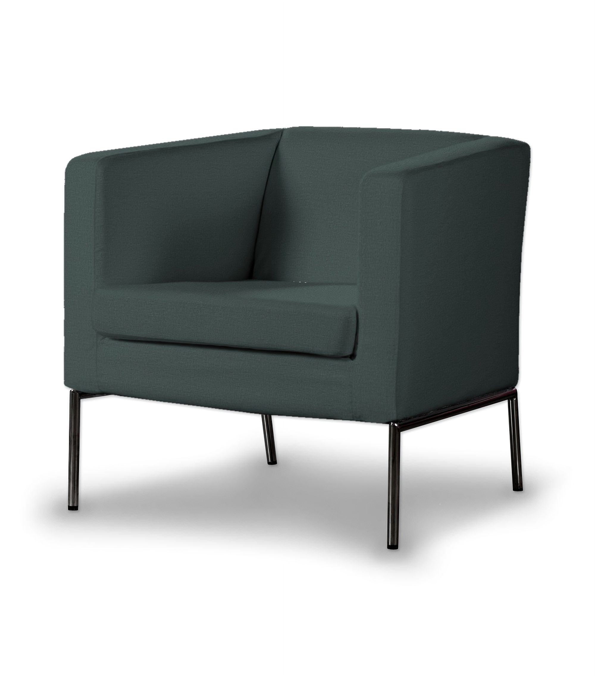 Housse pour fauteuil Klappsta couleur vert tissu velours