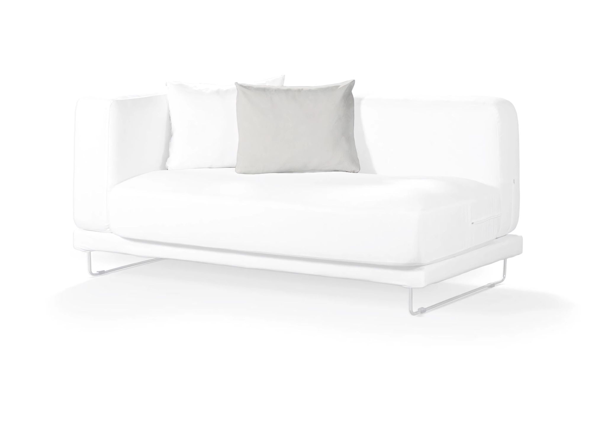 Housse de coussin Tylösand Tylösand 1 pièce couleur beige tissu tresse (hover)