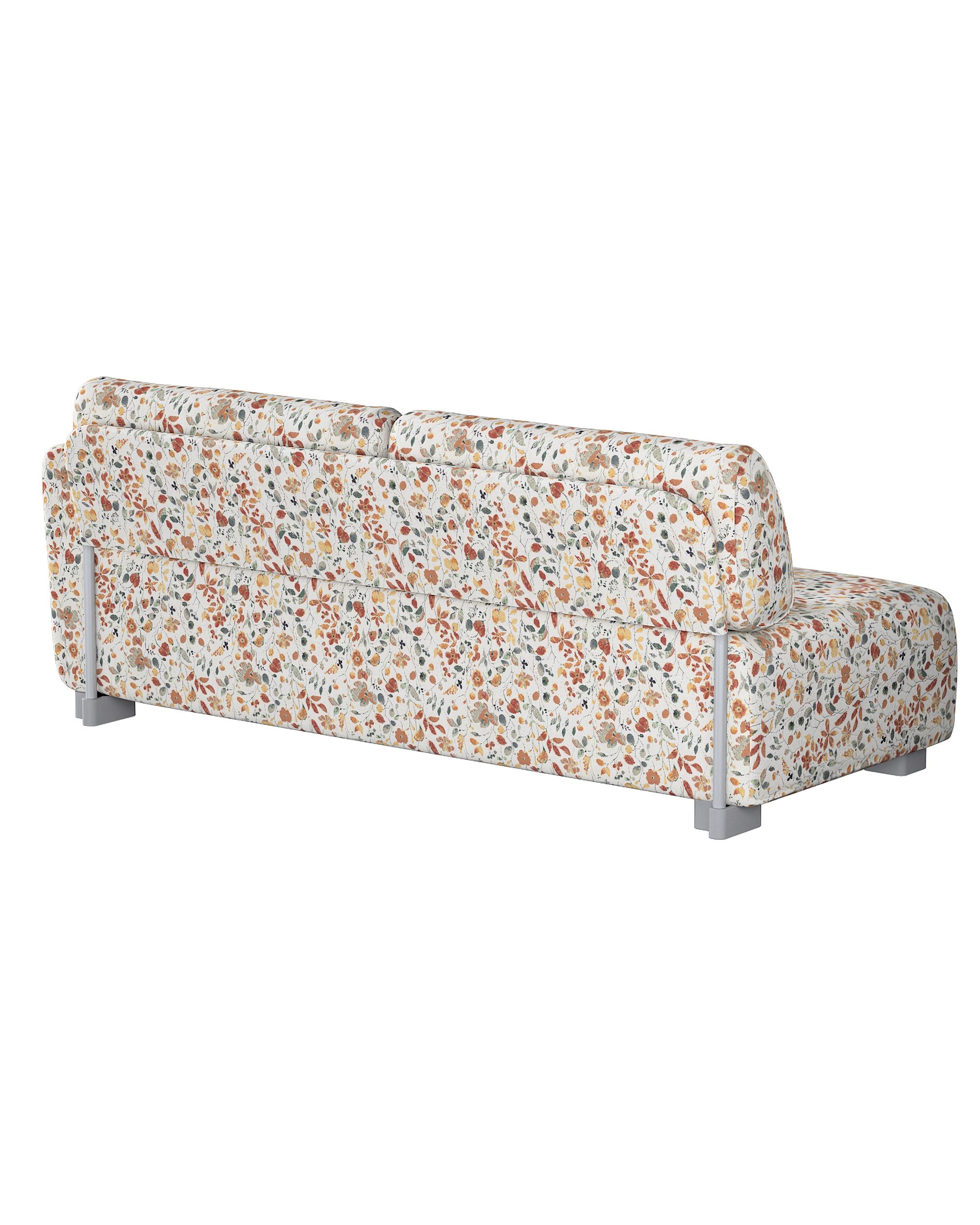 Housse canapé Mysinge, 2 pl., 1 accoudoir couleur orange tissu tresse, à motifs (hover)