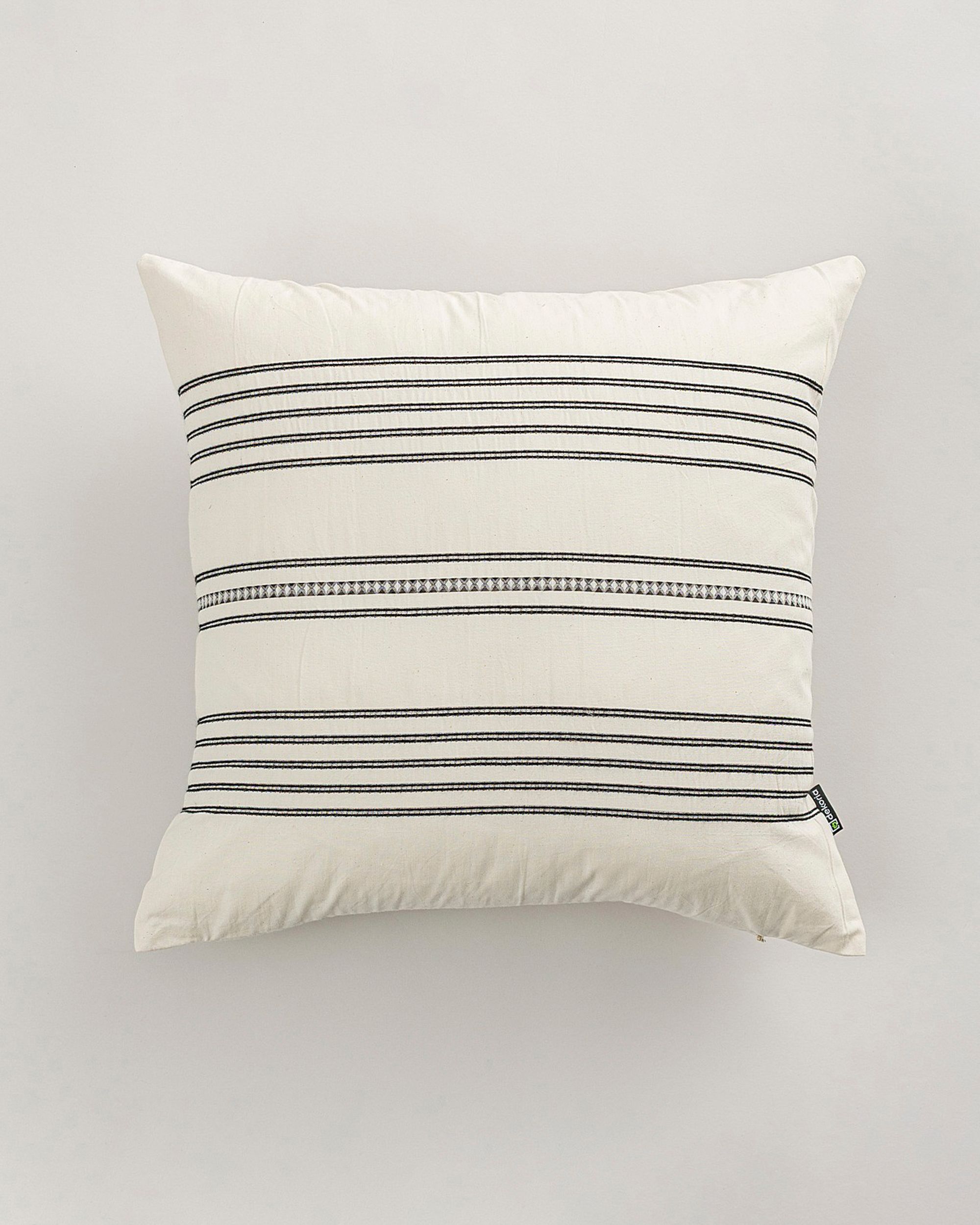 Linea Graphite housse de coussin 45x45 cm