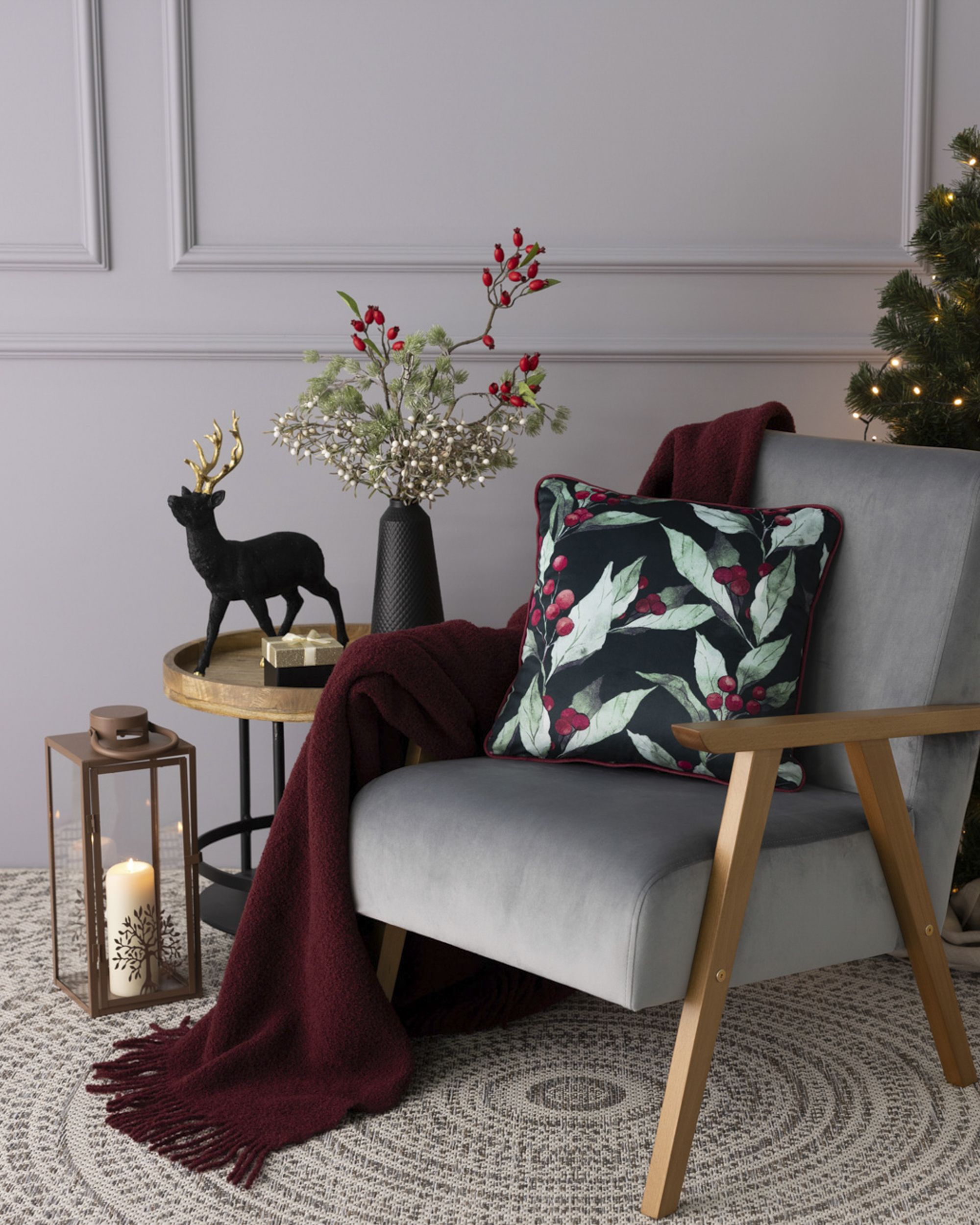 Housse de coussin Holly Bliss 43x43 cm (hover)