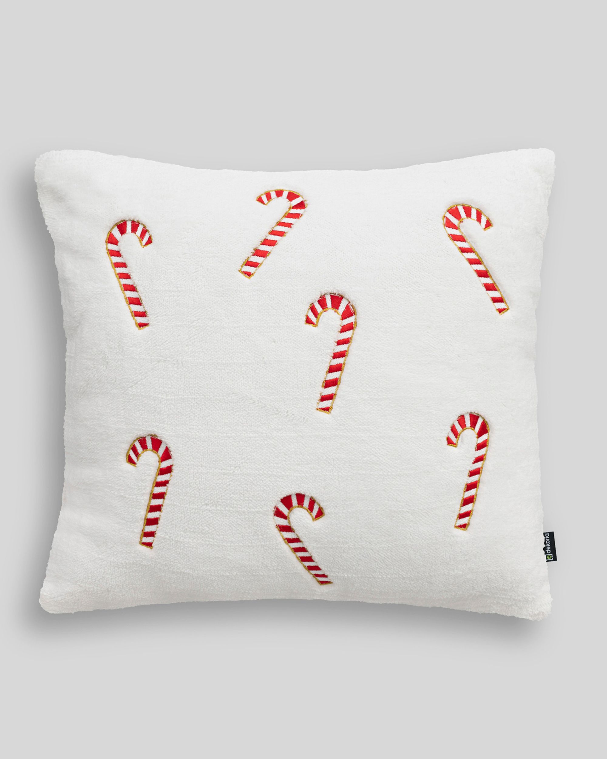 Housse de coussin Candy Cane 43x43 cm