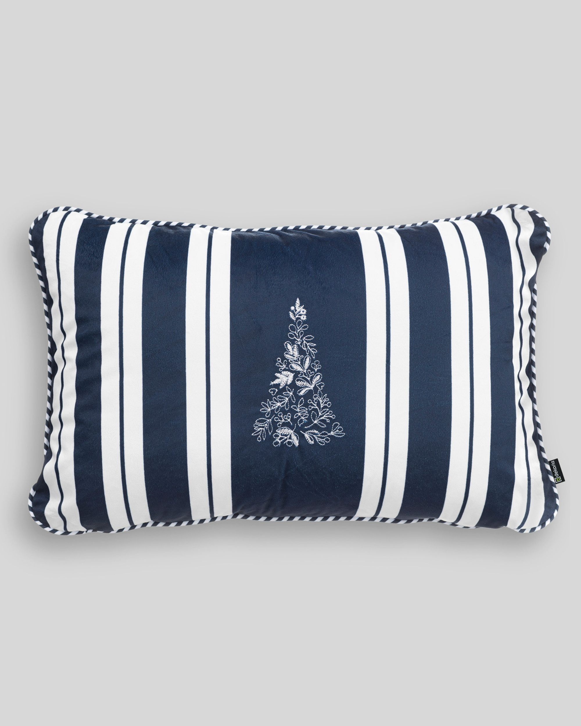 Housse de coussin Blue & White Noel 60x40 cm