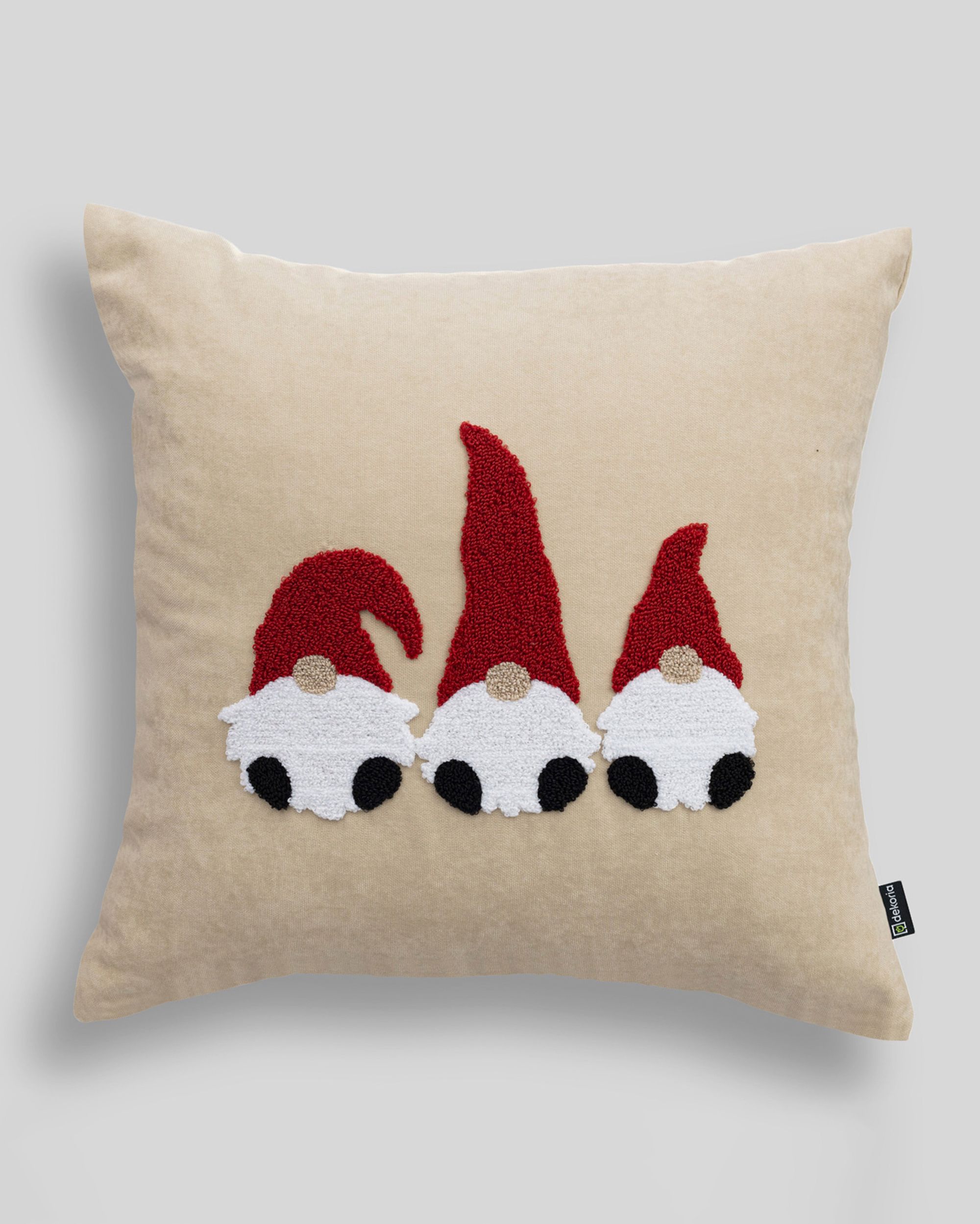 Housse de coussin Jolly Gnomes Red 43x43 cm