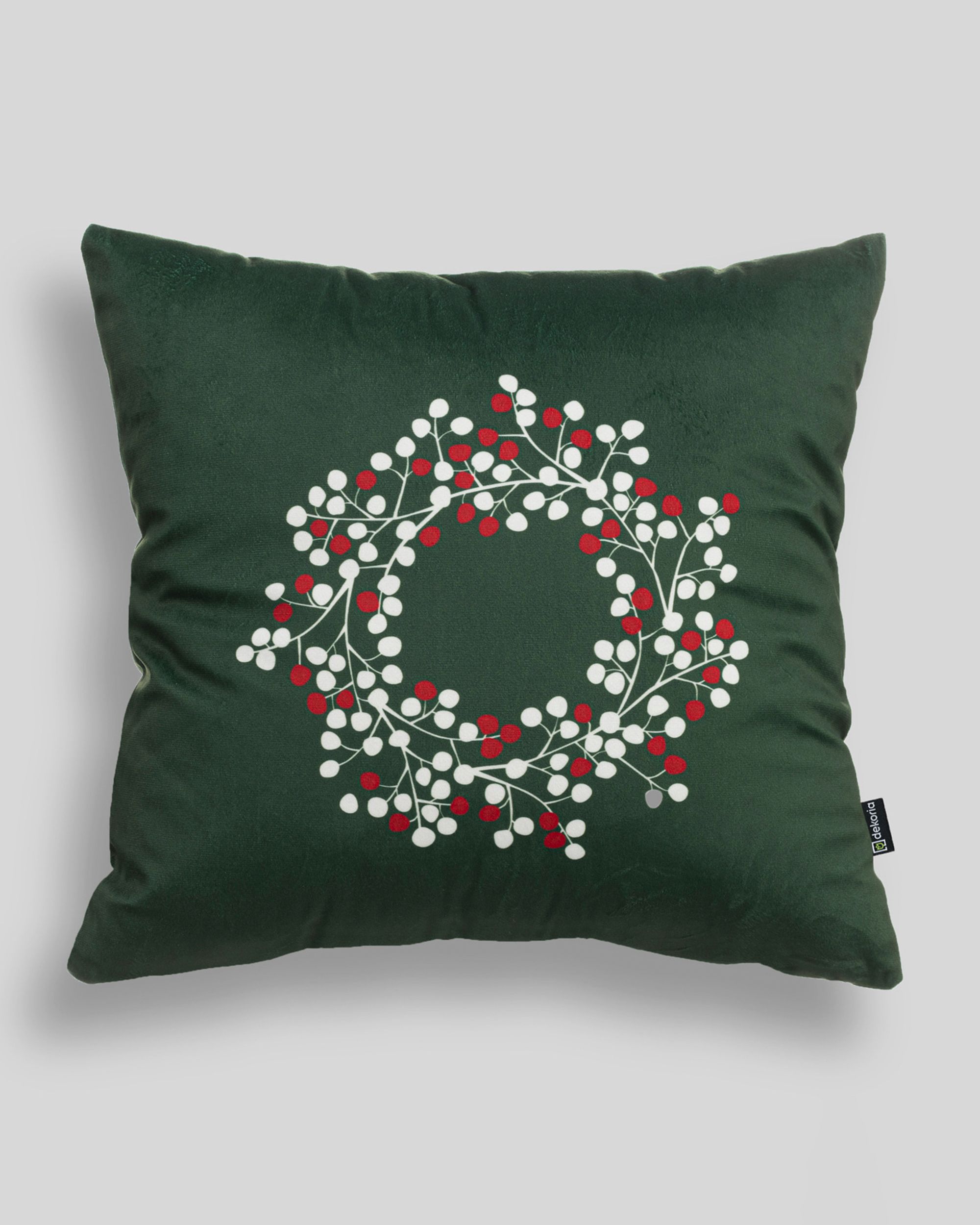 Housse de coussin Berry Wreath 43x43 cm