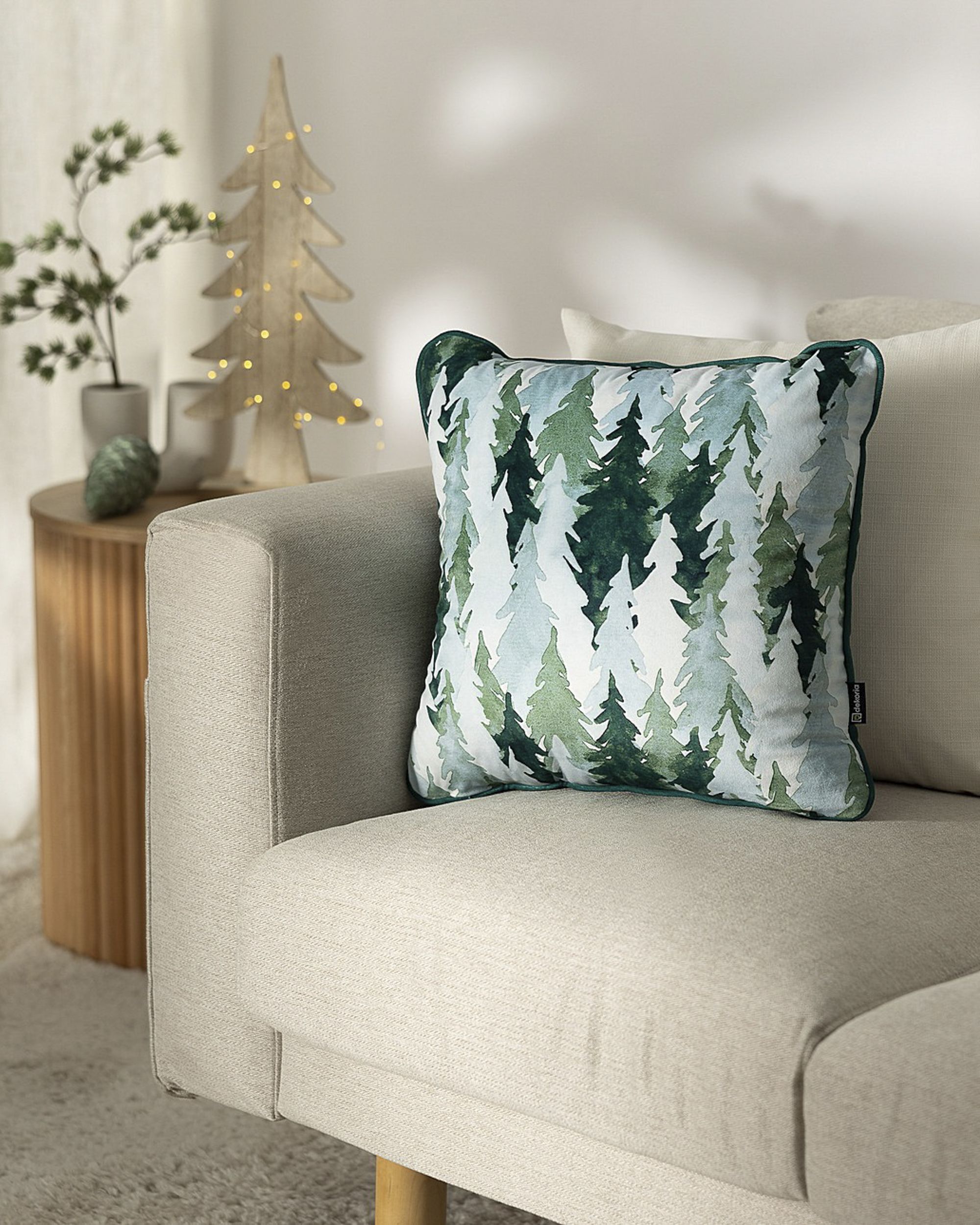 Housse de coussin Forest Depth 43x43 cm (hover)