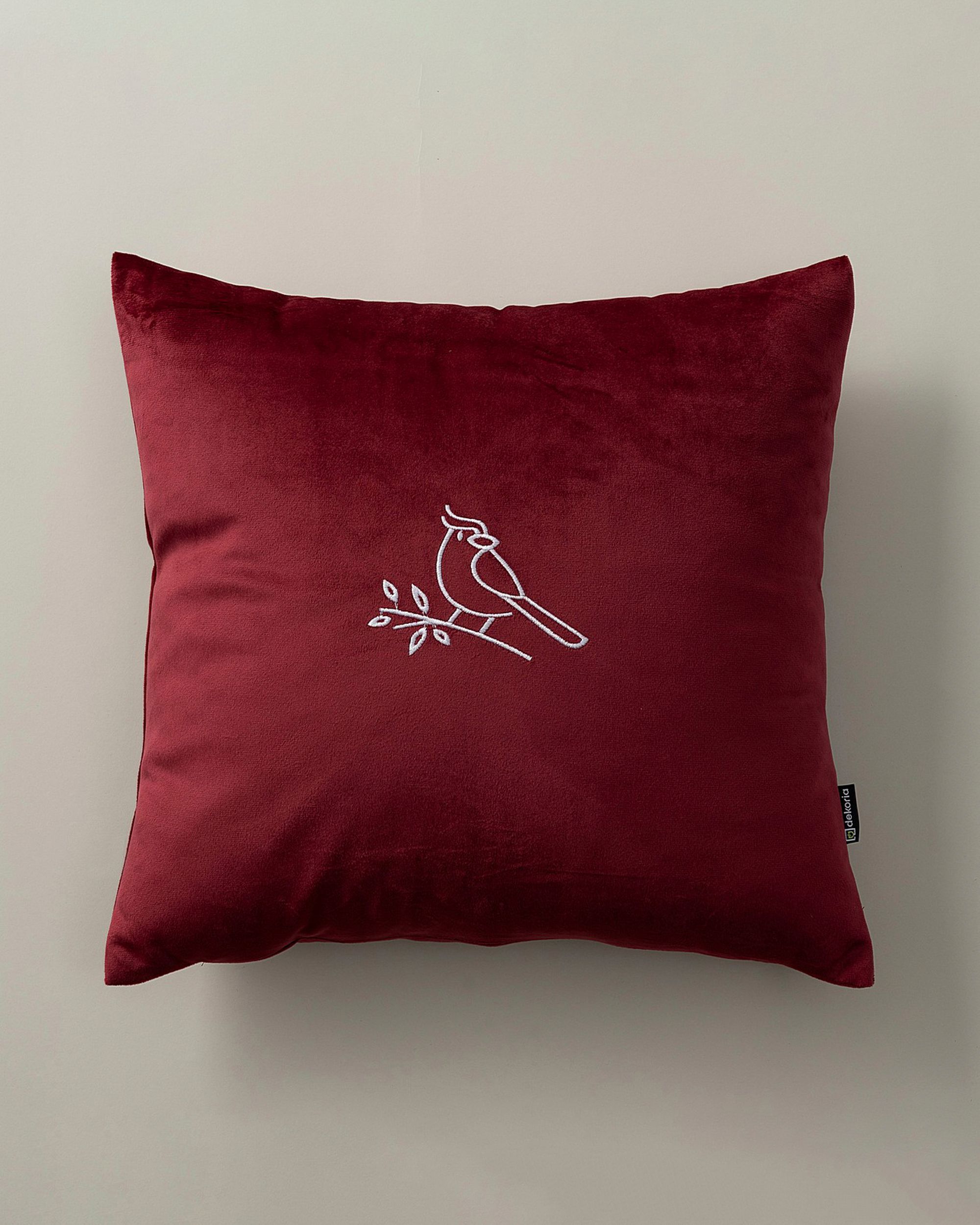 Housse de coussin Bird on Branch 43x43 cm
