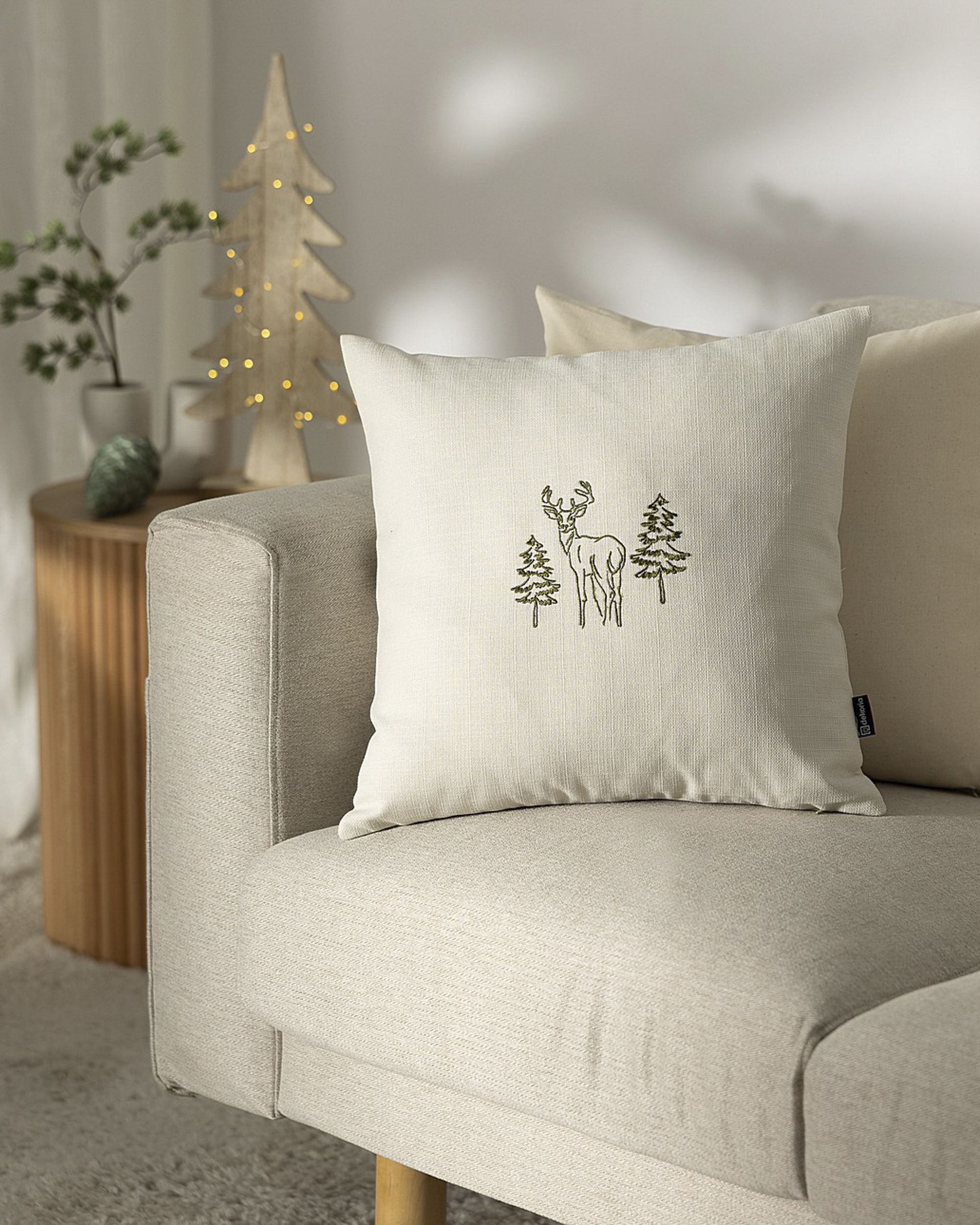 Housse de coussin Forest Deer 43x43 cm (hover)