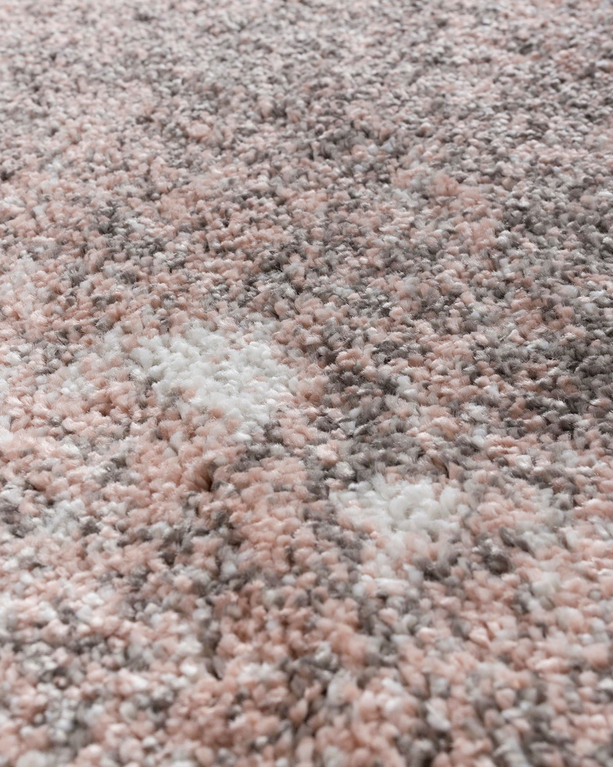 Tapis Softness nude cream rose 160x230cm (hover)