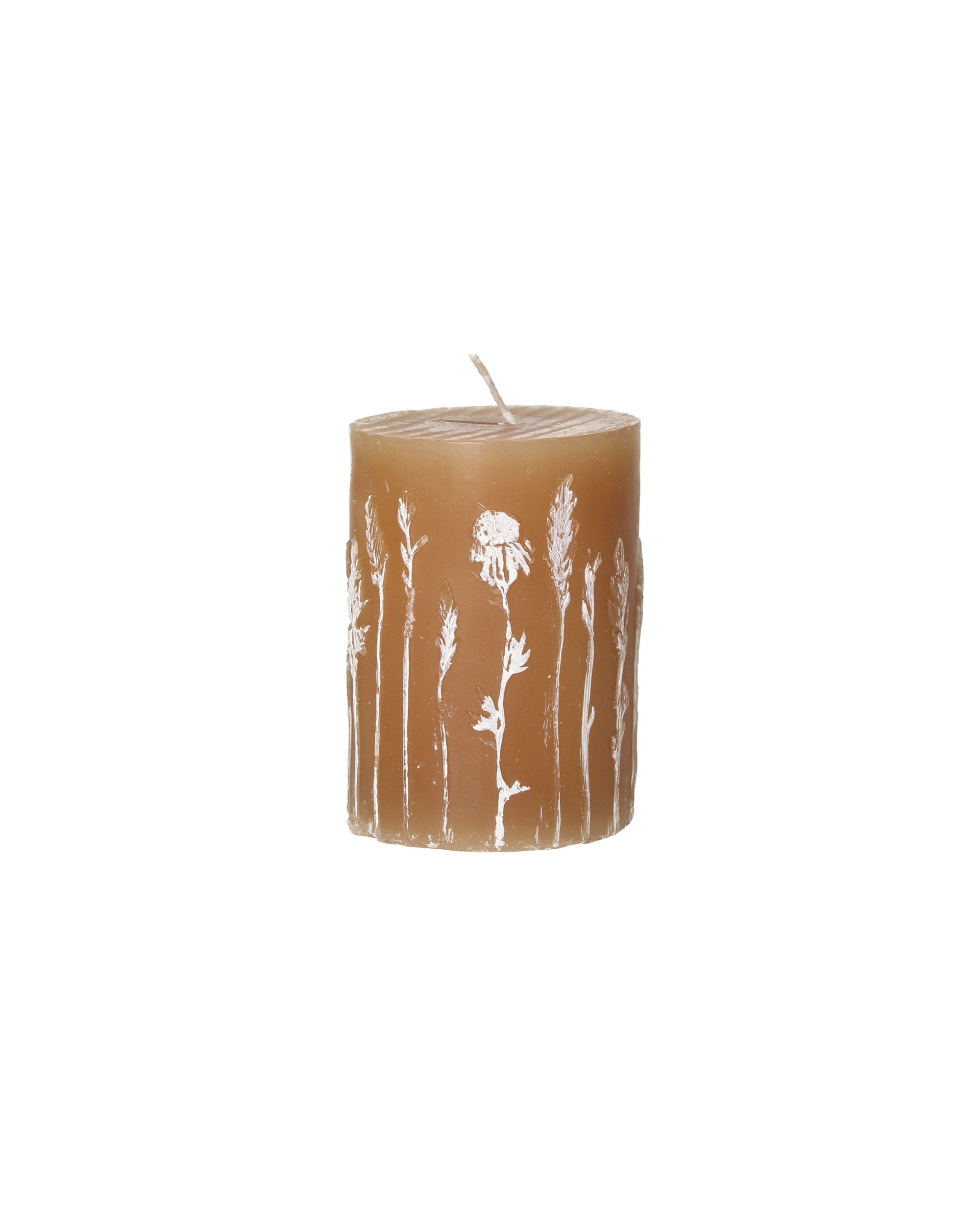 Bougie Giulia 9cm light brown (hover)
