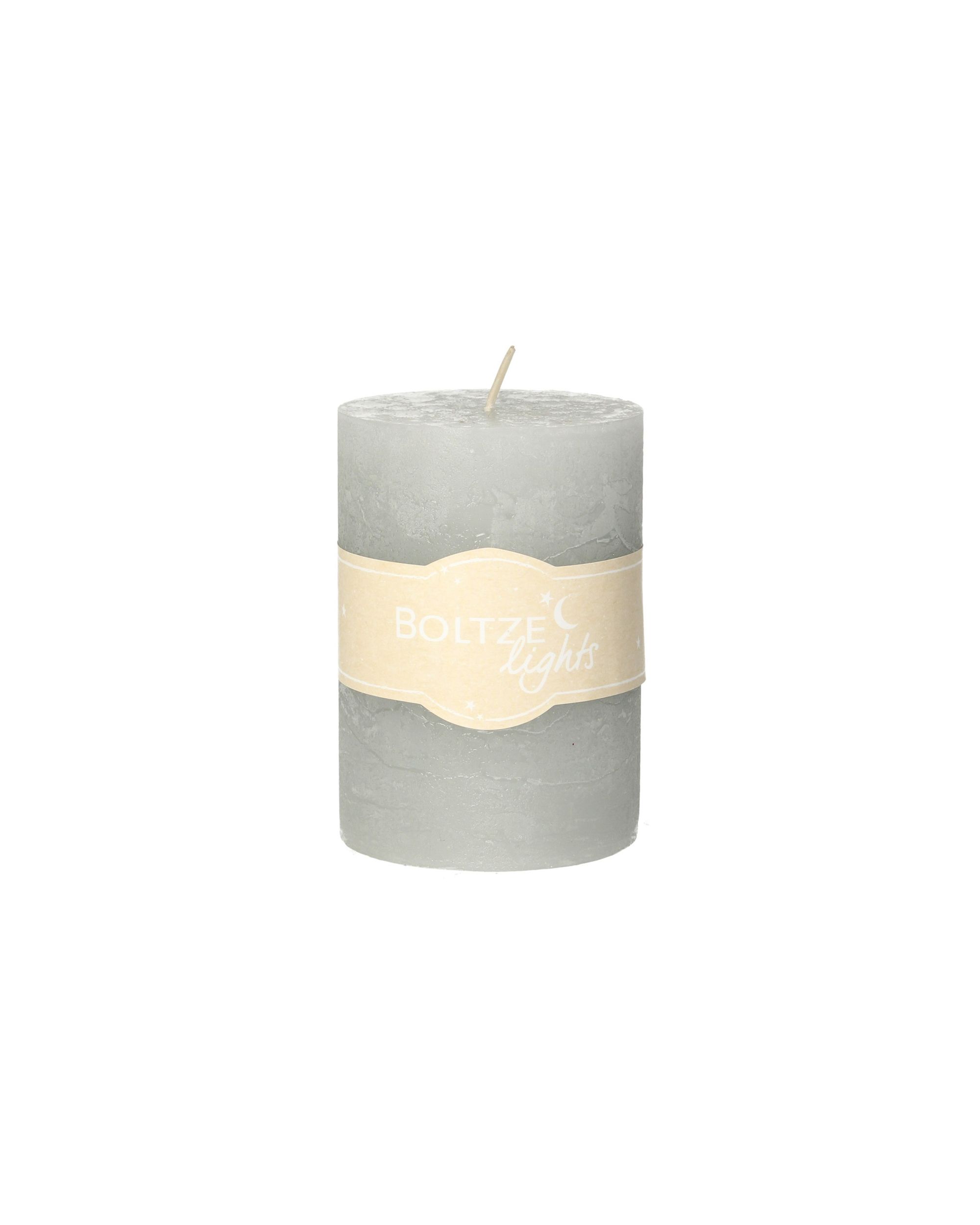 Bougie Lea 10cm light grey (hover)