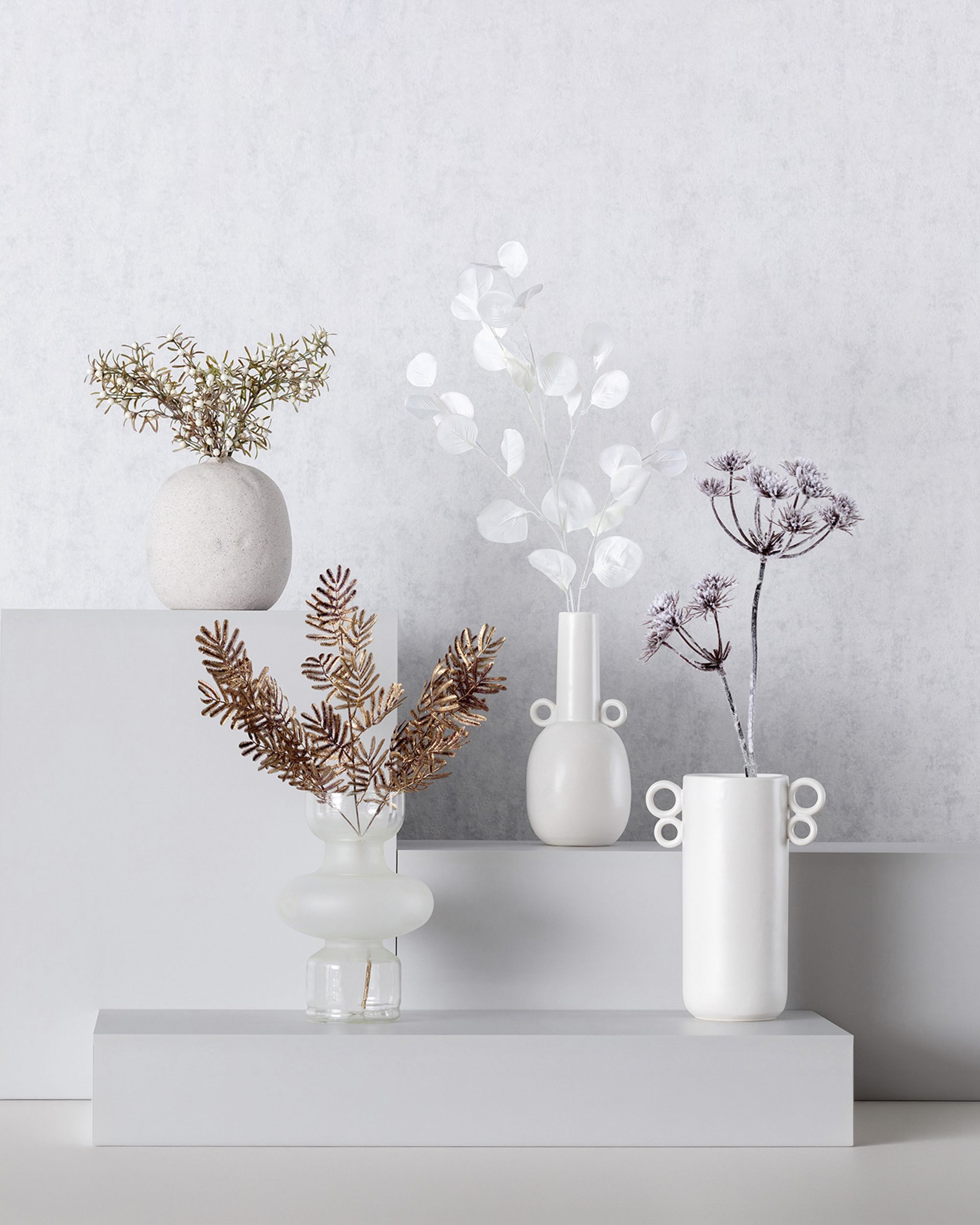 Branche de mimosa 65cm gold (hover)