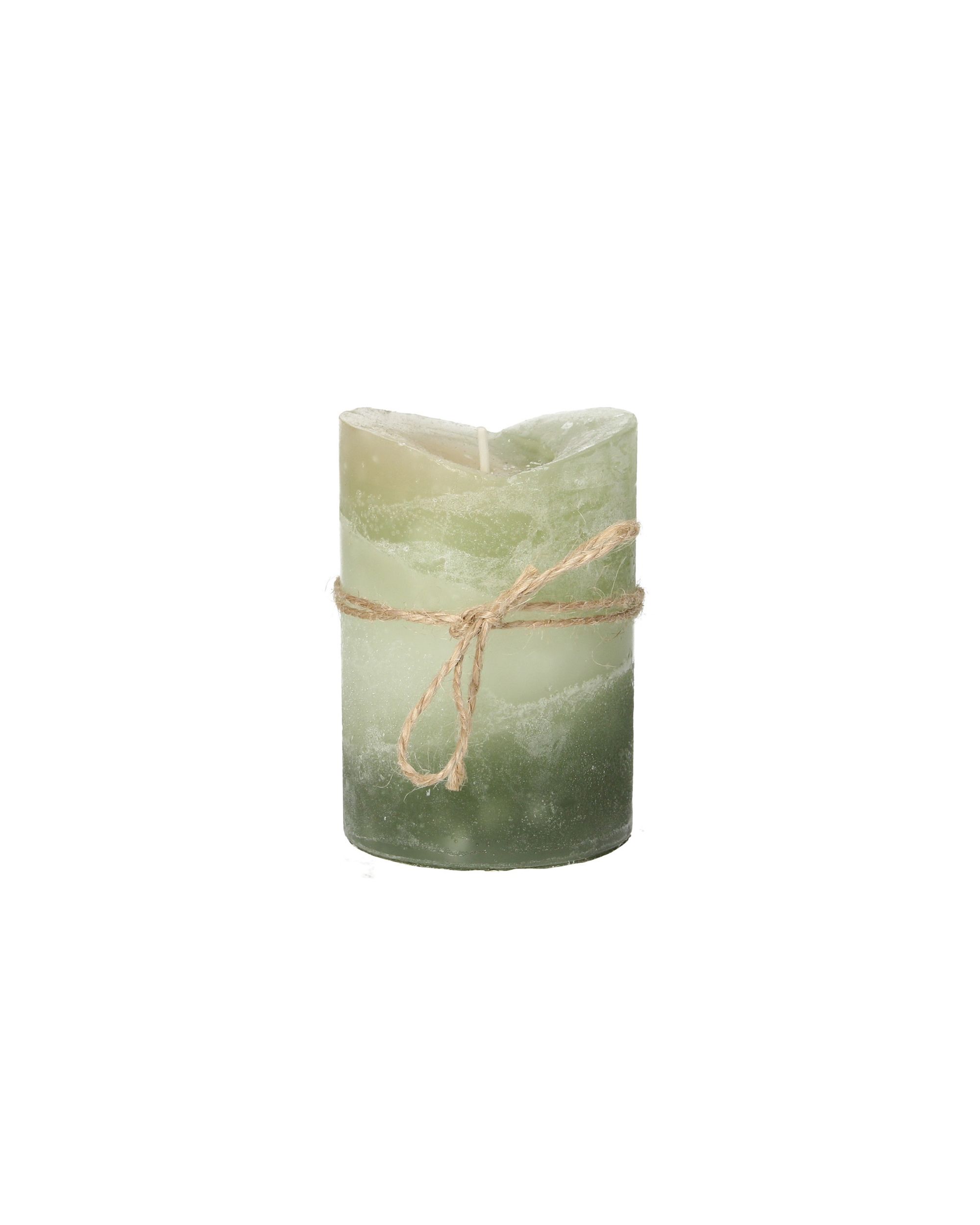 Bougie Dorotea 10 cm olive (hover)