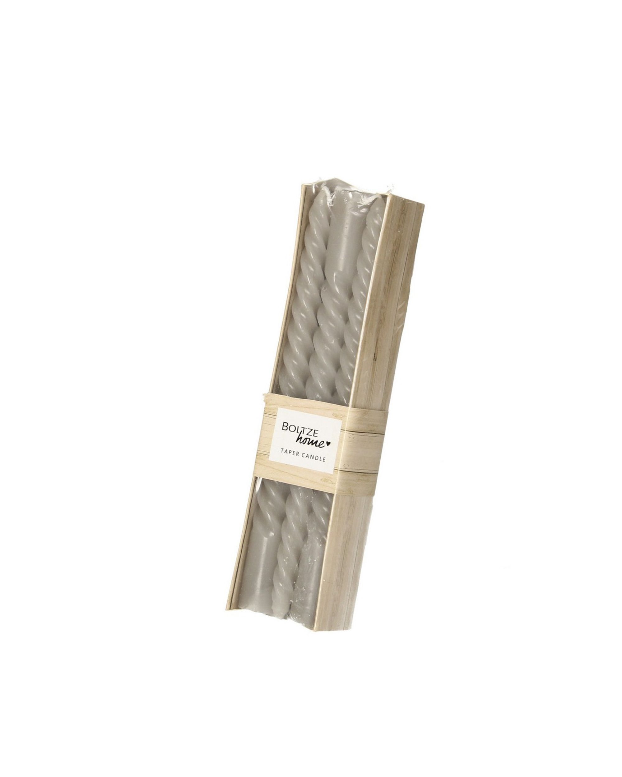 Set de 6 bougies Pazzo light grey (hover)