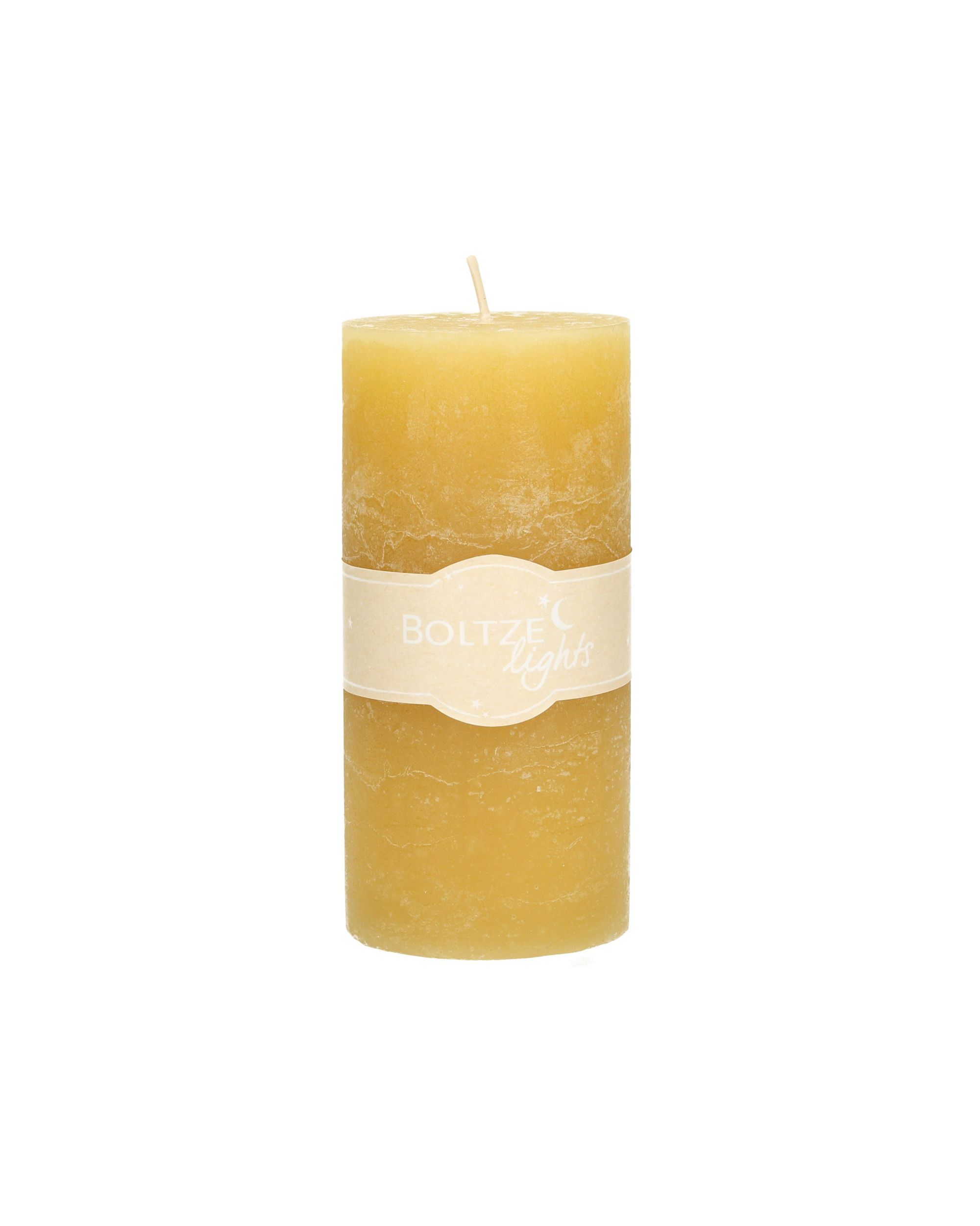 Bougie Lea 15cm honey (hover)