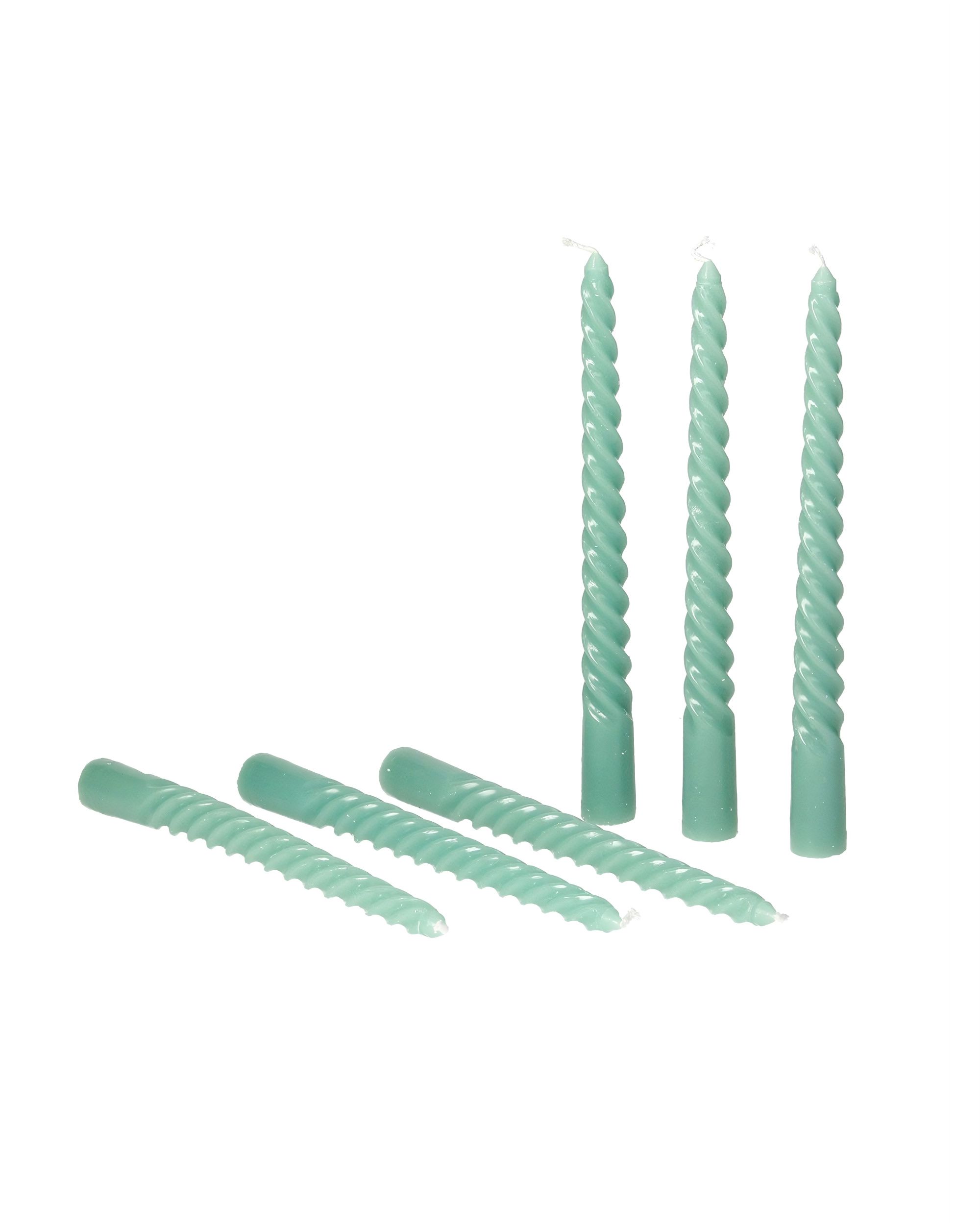 Set de 6 bougies Pazzo green