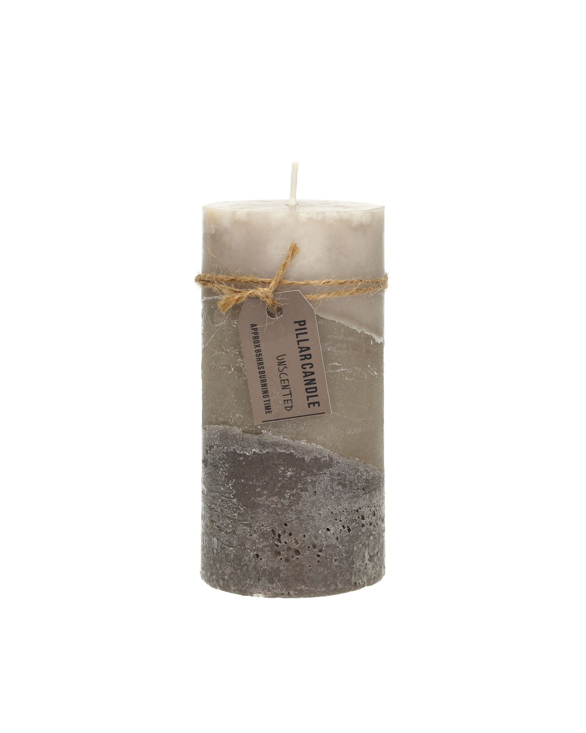 Bougie Lucia 14cm marble brown (hover)