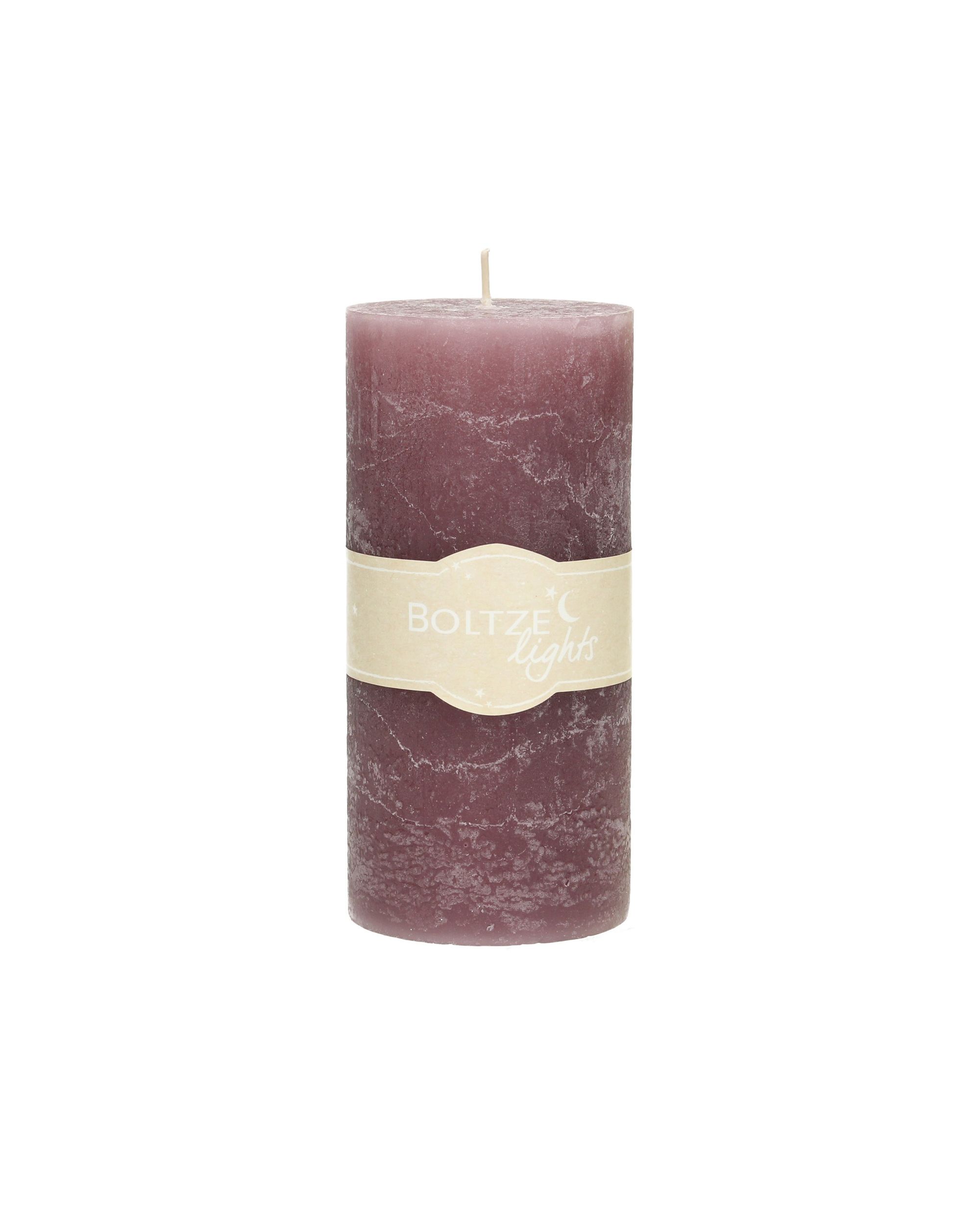 Bougie Lea 15cm lilac (hover)