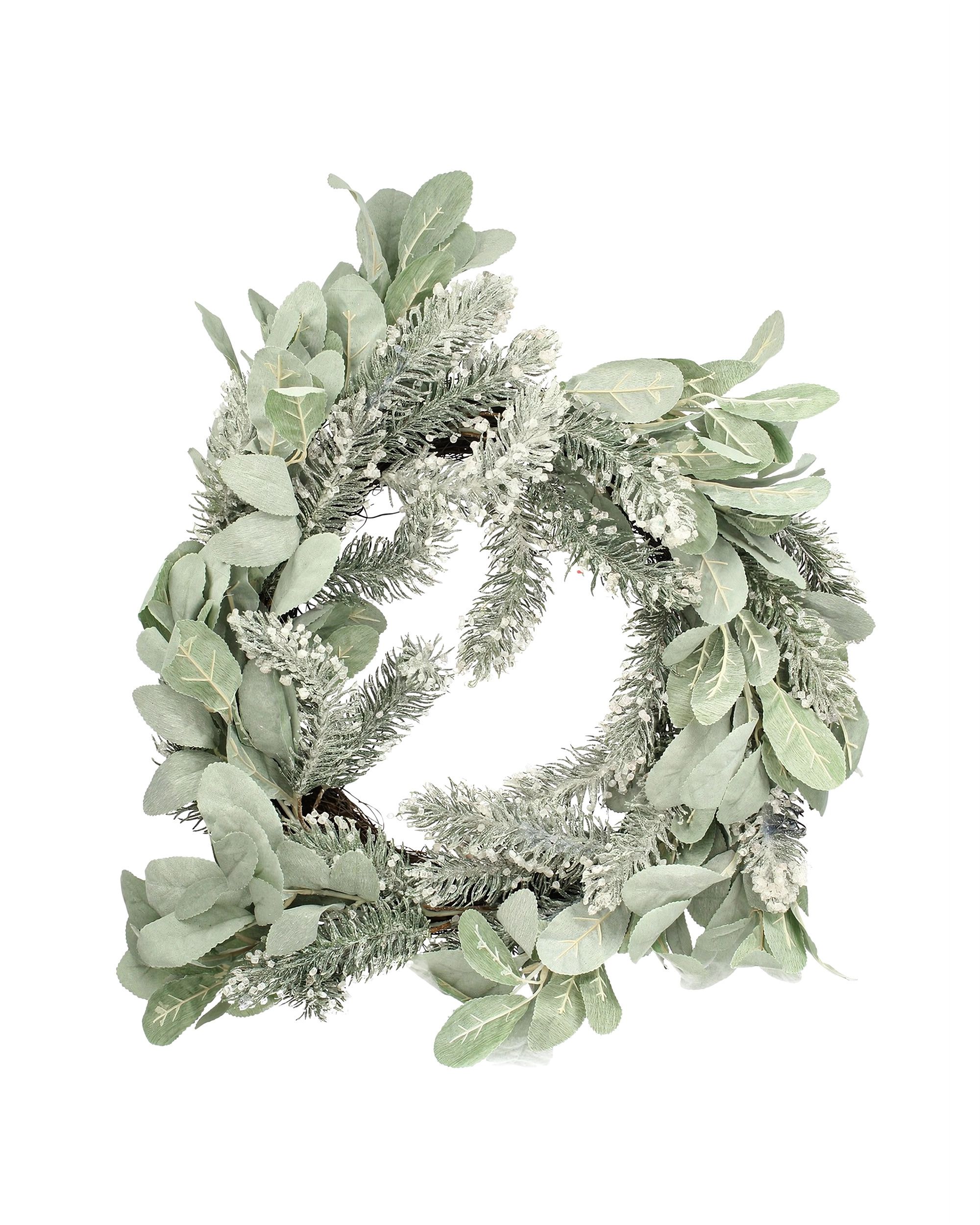 Couronne de porte Ice Christmas ⌀50cm