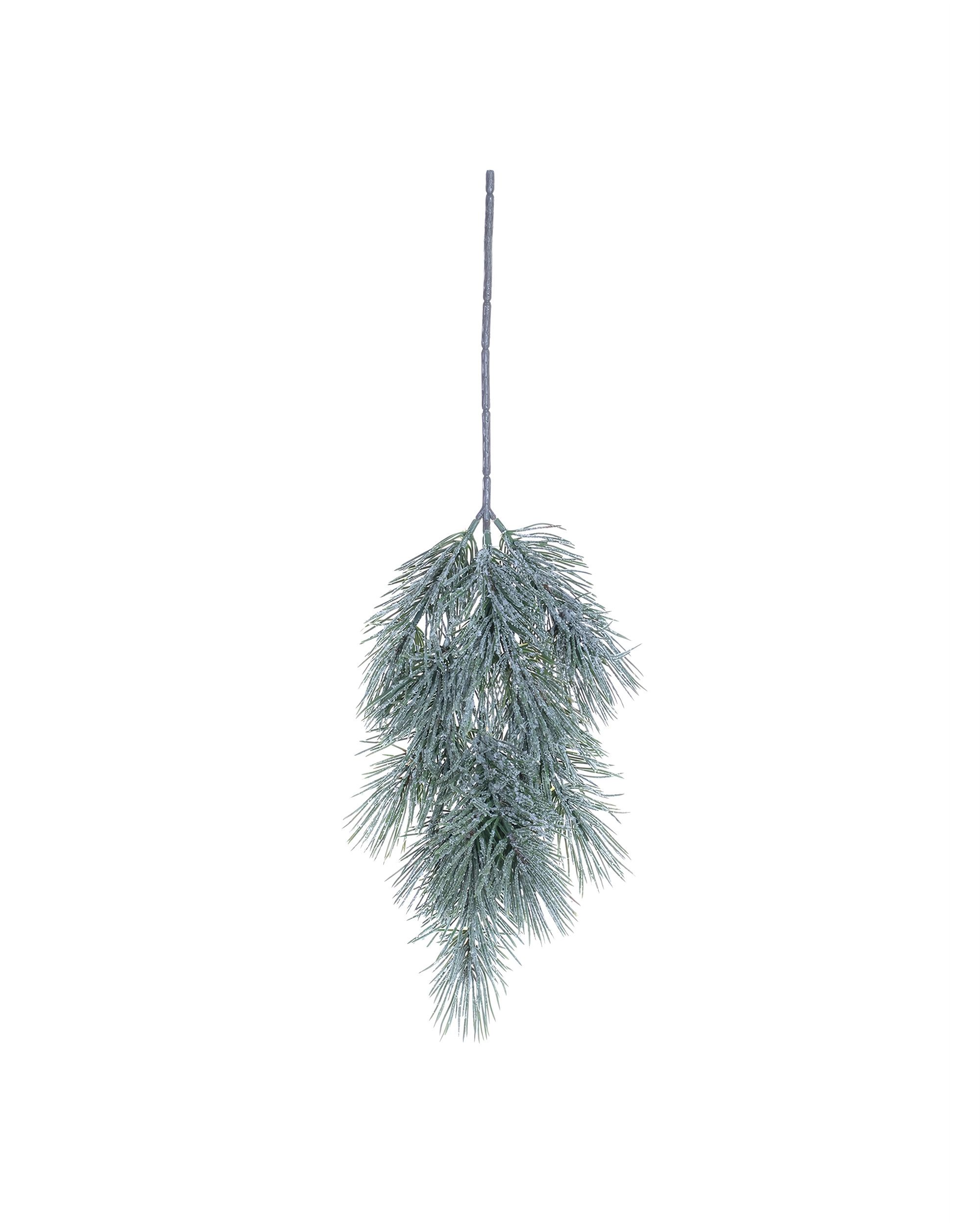 Branche Frosted Conifer 16x5x50cm