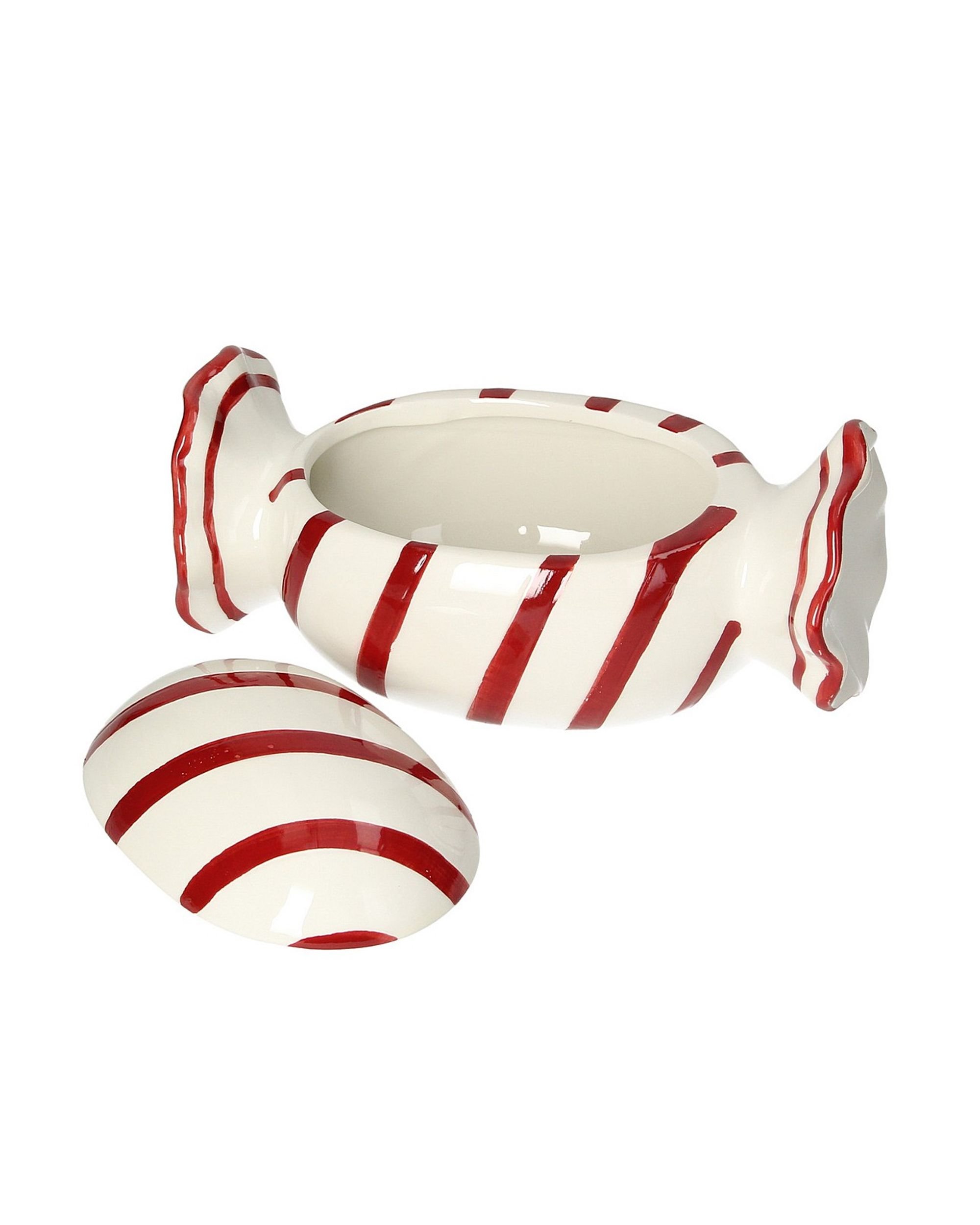 Récipient Swirly red