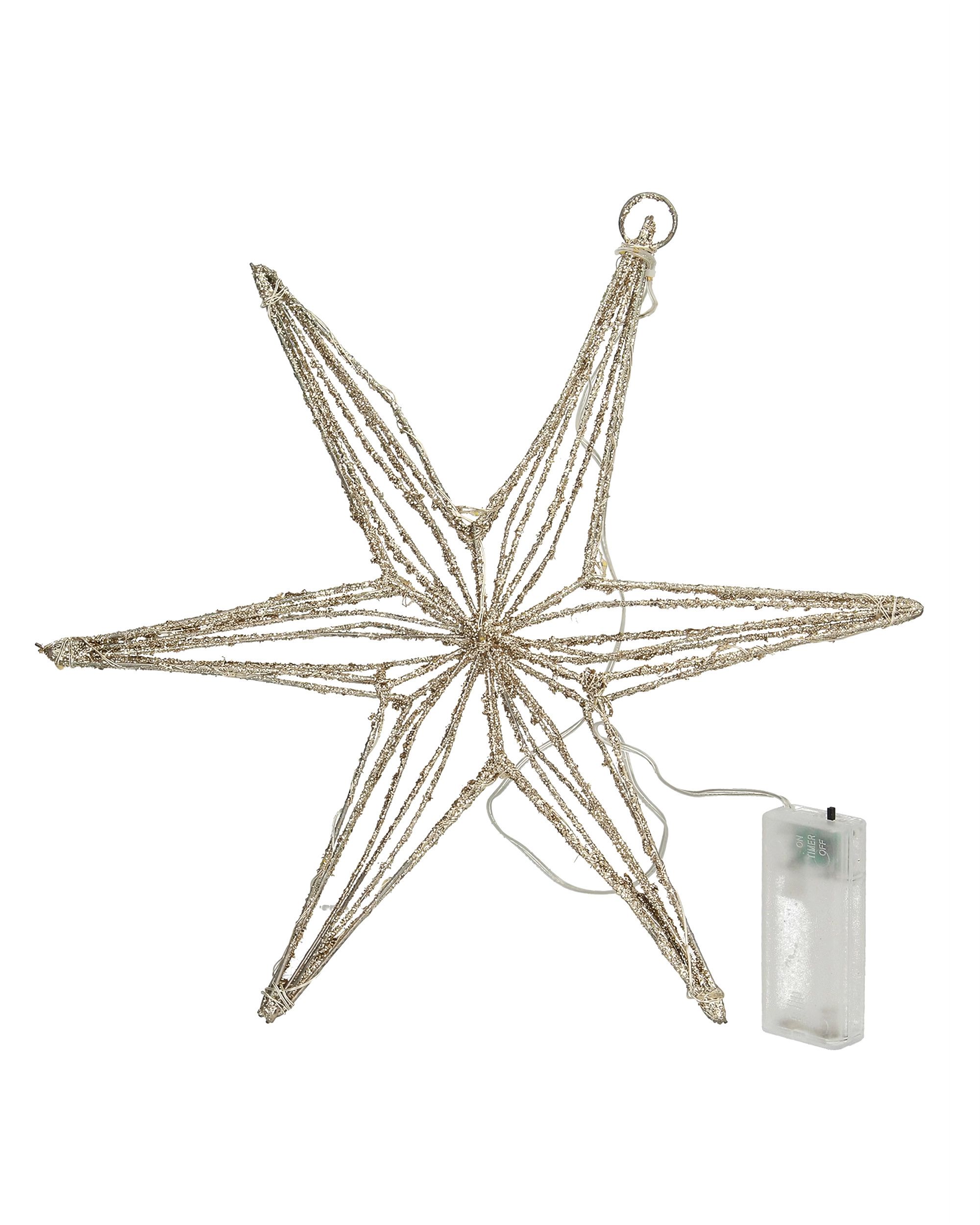 Étoile LED Glitter Star 30 cm