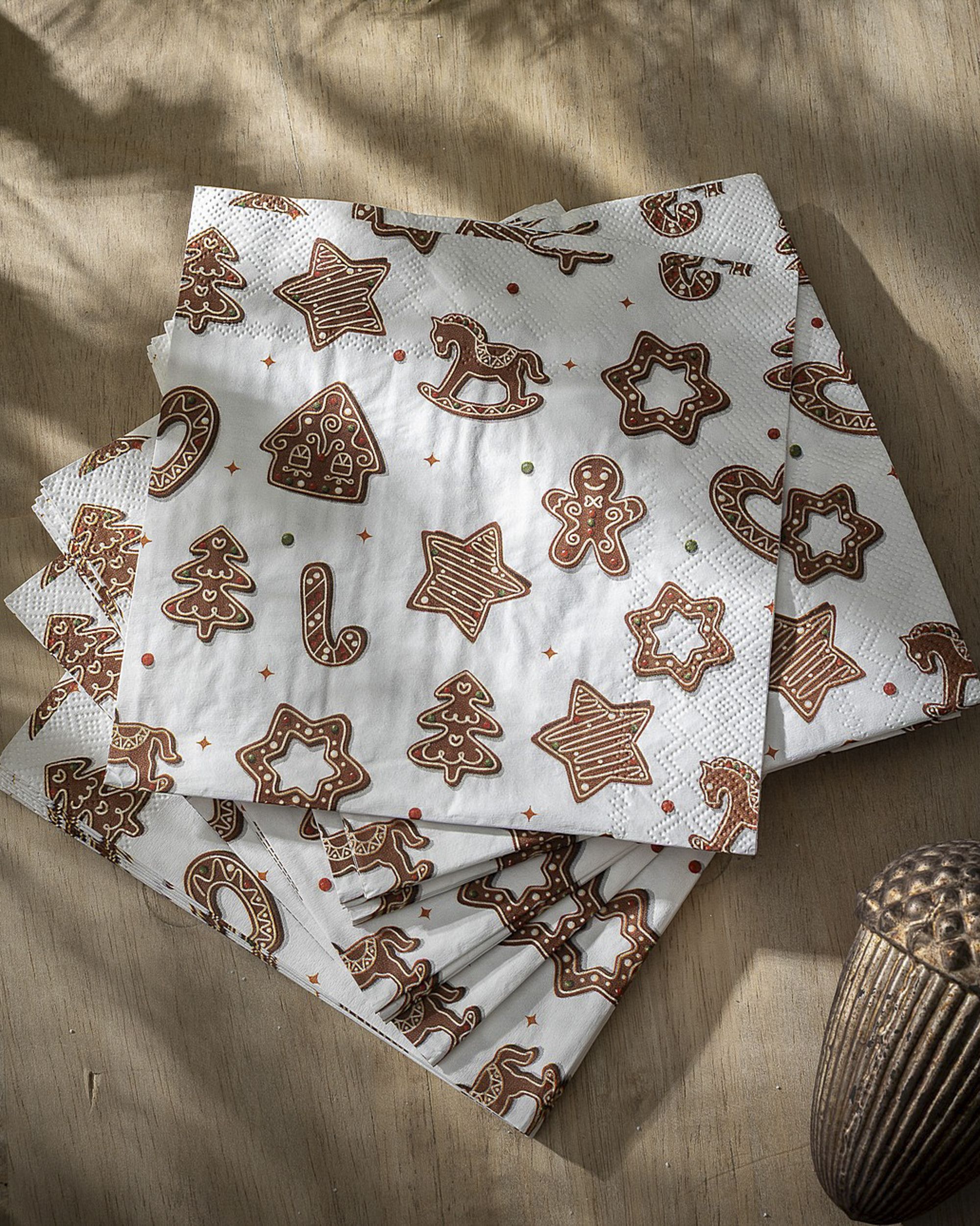 Serviettes de Noël Cookie II 20 szt. (hover)
