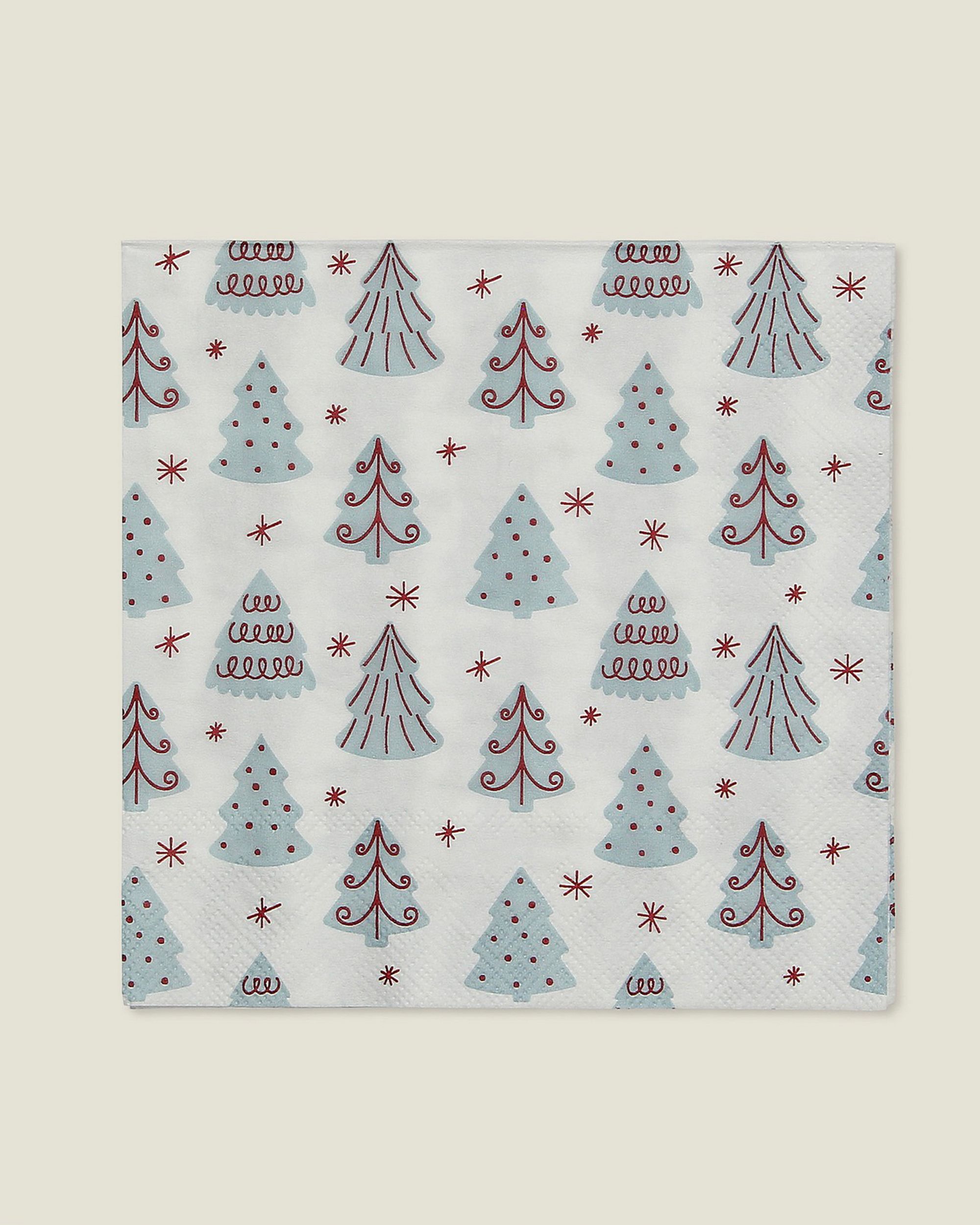 Serviettes de Noël Winter Trees I 16x16 cm