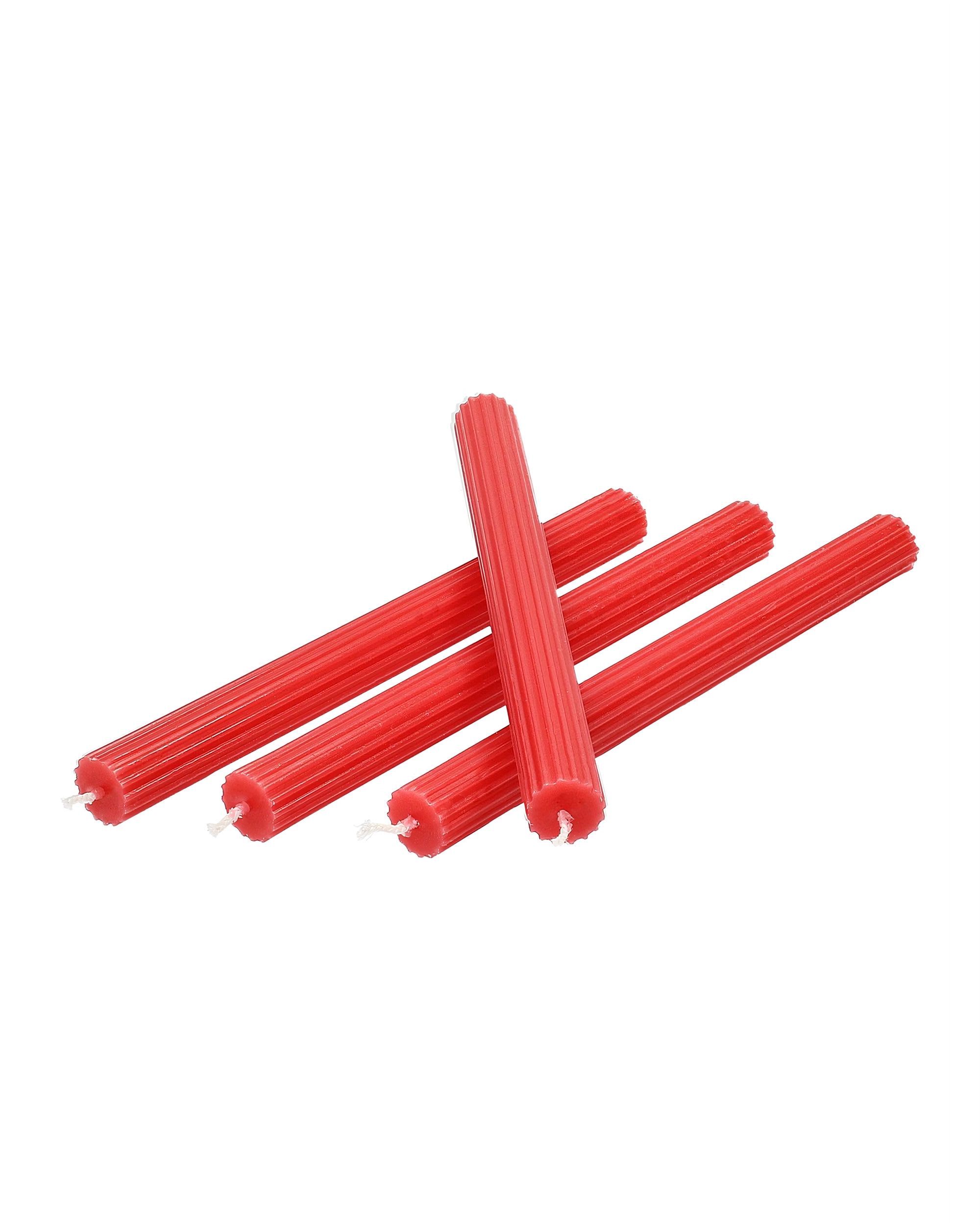 Set de bougies décoratives Classic Red 2x25 cm (hover)