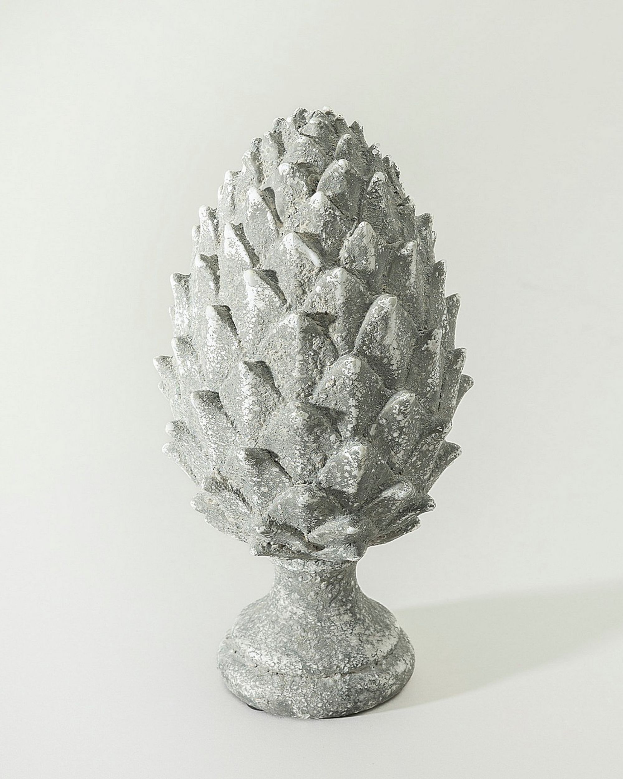 Figurine décorative Pinecone Grey 15x15x30 cm