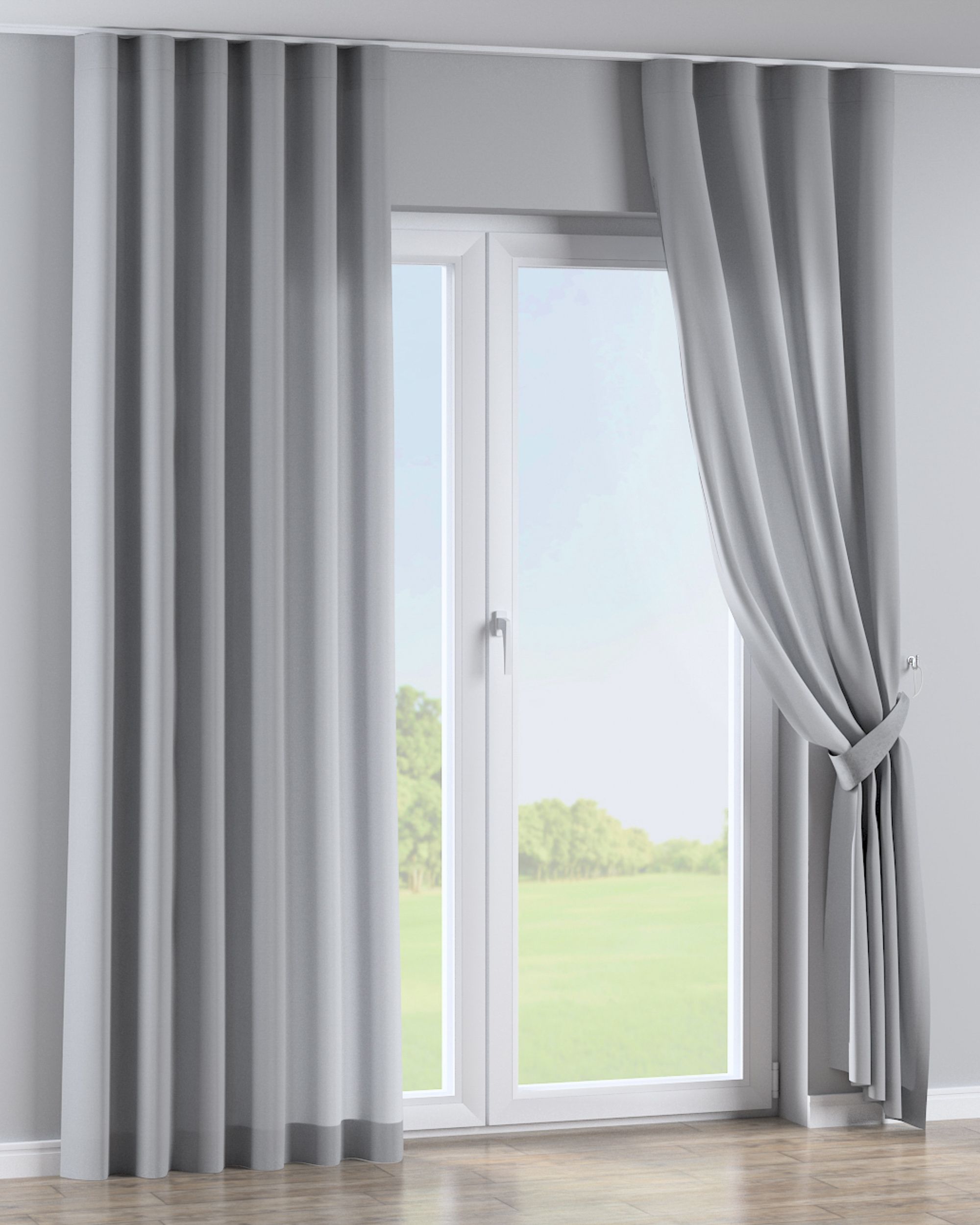 Rideau sur le ruban wave couleur gris (hover)