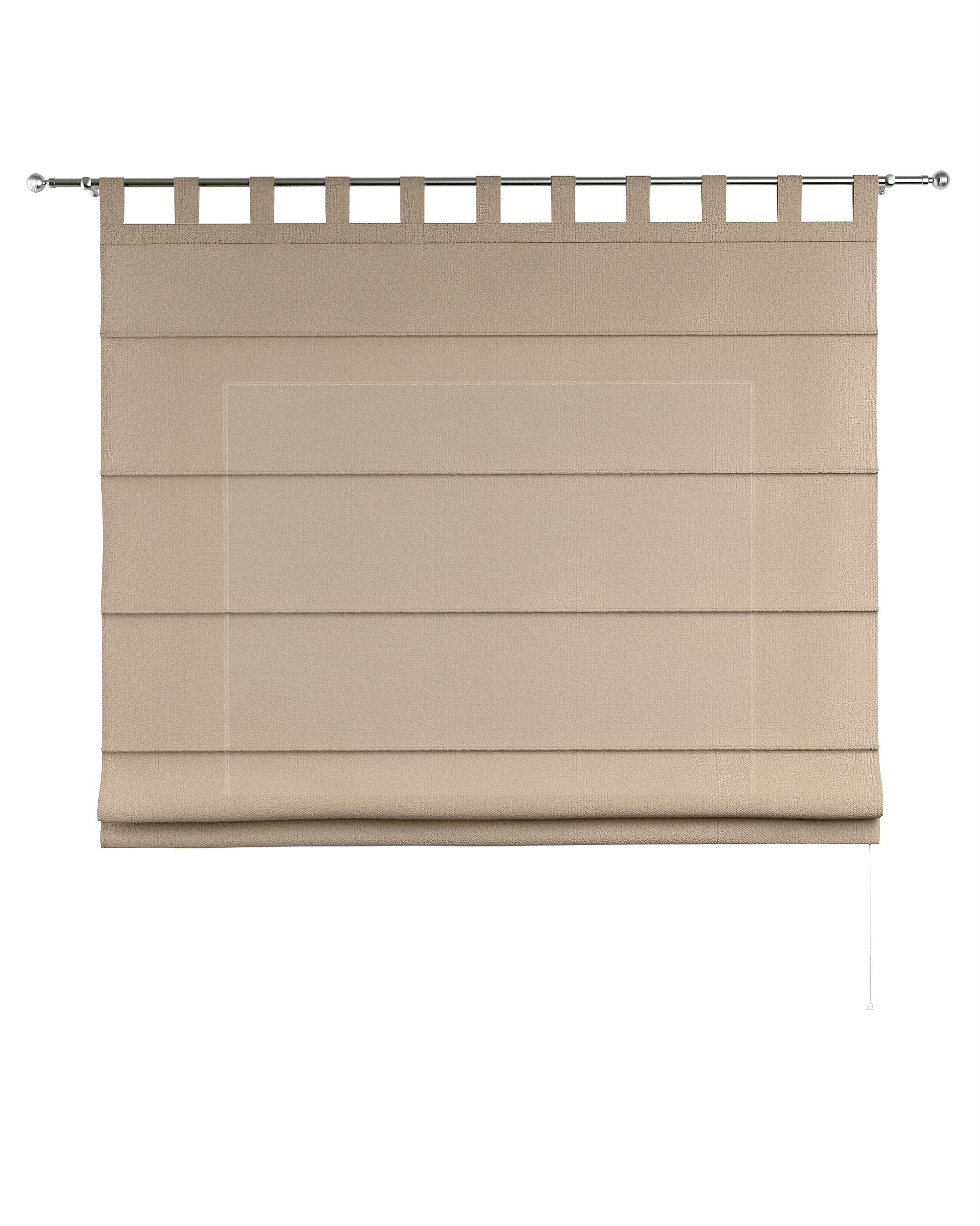 Store romain Verona couleur beige tissu tresse (hover)