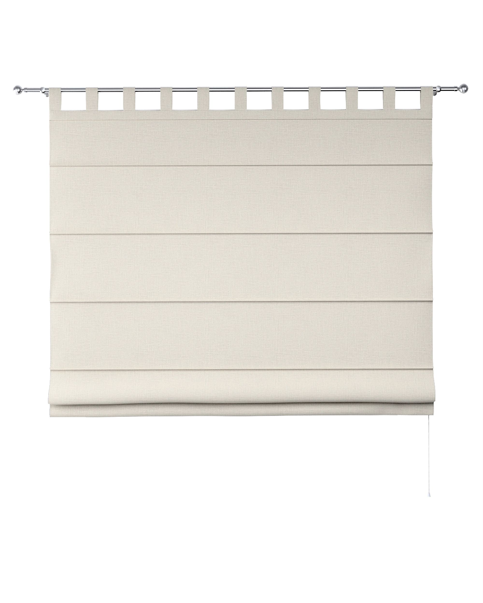 Store romain Verona couleur gris tissu tresse (hover)